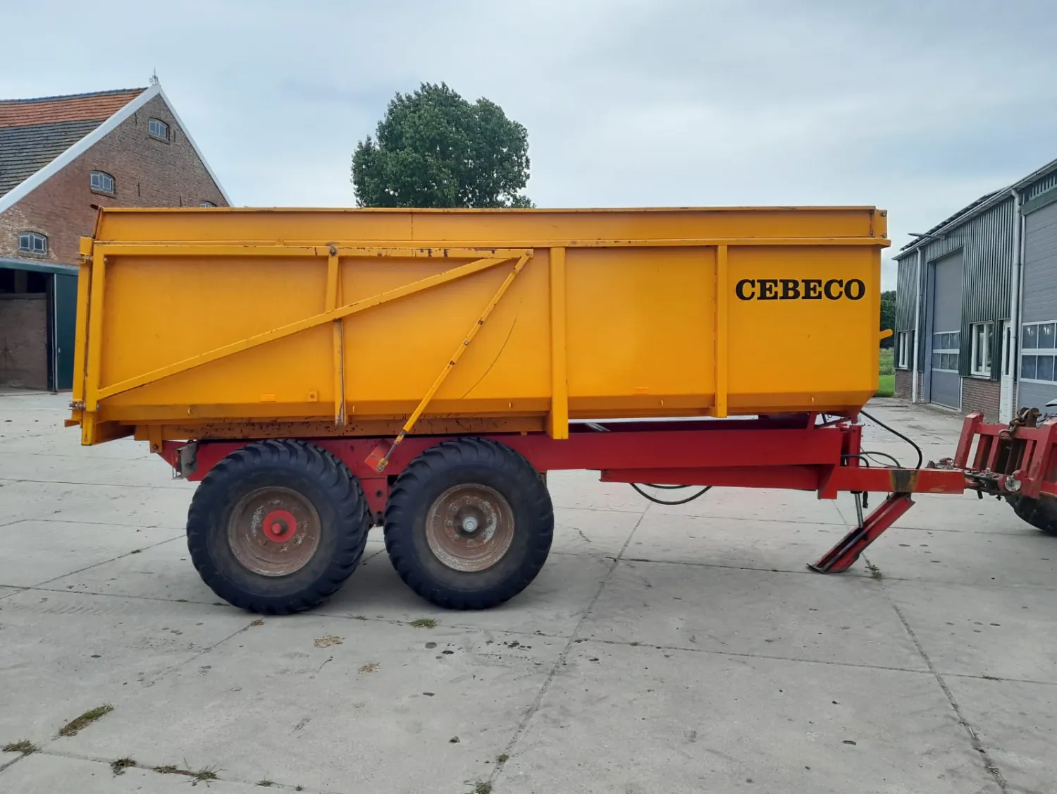 Cebeco CT 105 Kipper - Bouwjaar 1992 - Hydraulisch Geremd