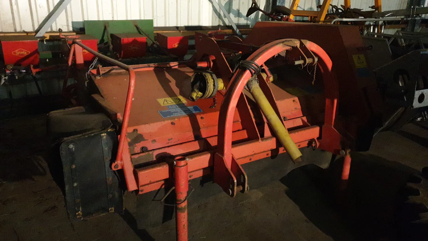 Grimme KS1500A Loofklapper - 2 Rij, Zijafvoer