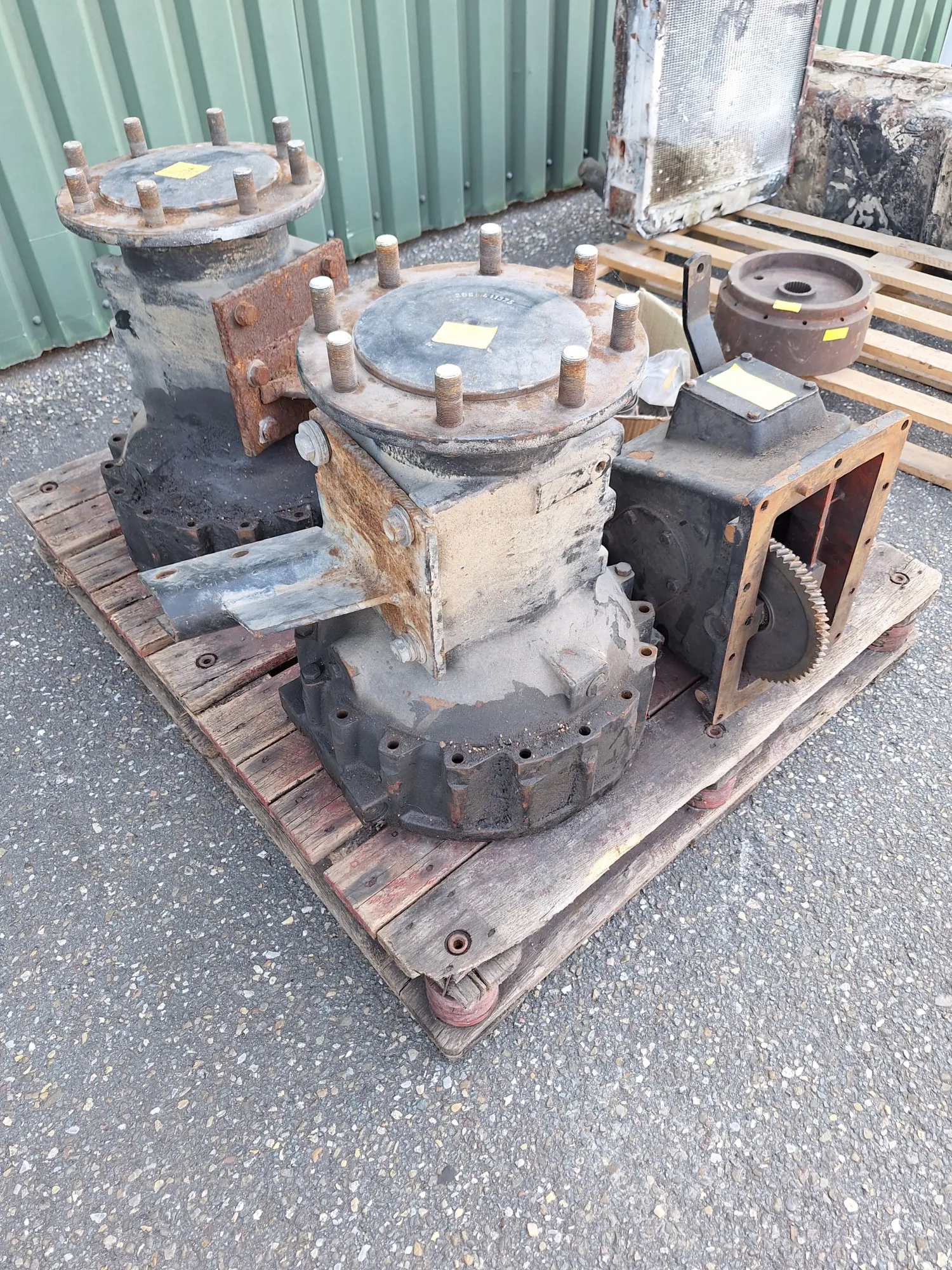 Onderdelen 1455: Trompetten, Aandrijfkast, Tank & Radiateur