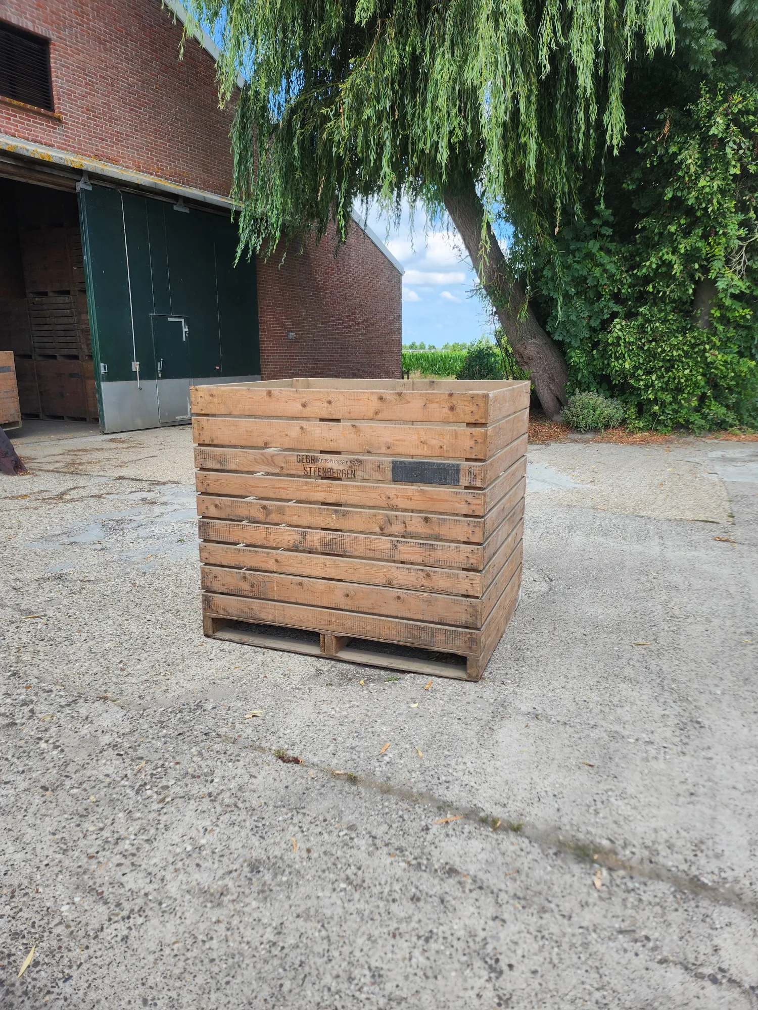 Potato Boxes - 180 Closed Units - 140x110x124 cm