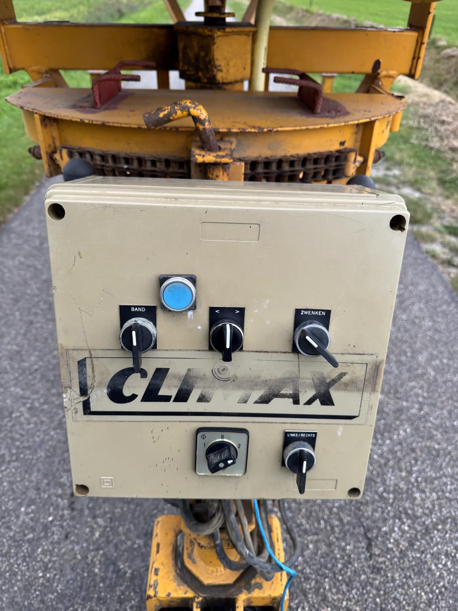 Climax Boxenvuller | 60cm Band | Elektrisch/Hydraulisch