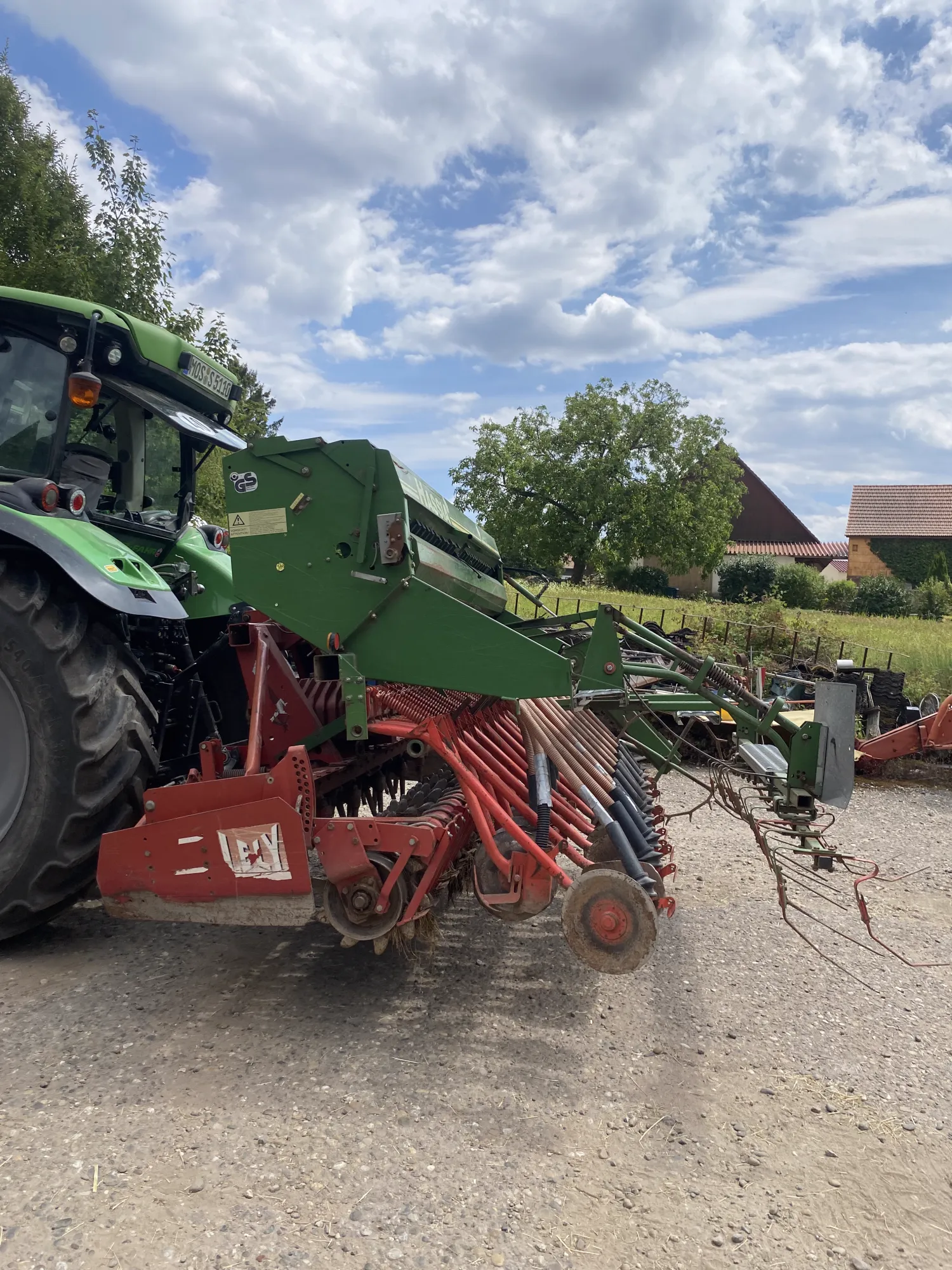 Hassia Sahkombi 3m | Sämaschine mit Fahrgassenschaltung