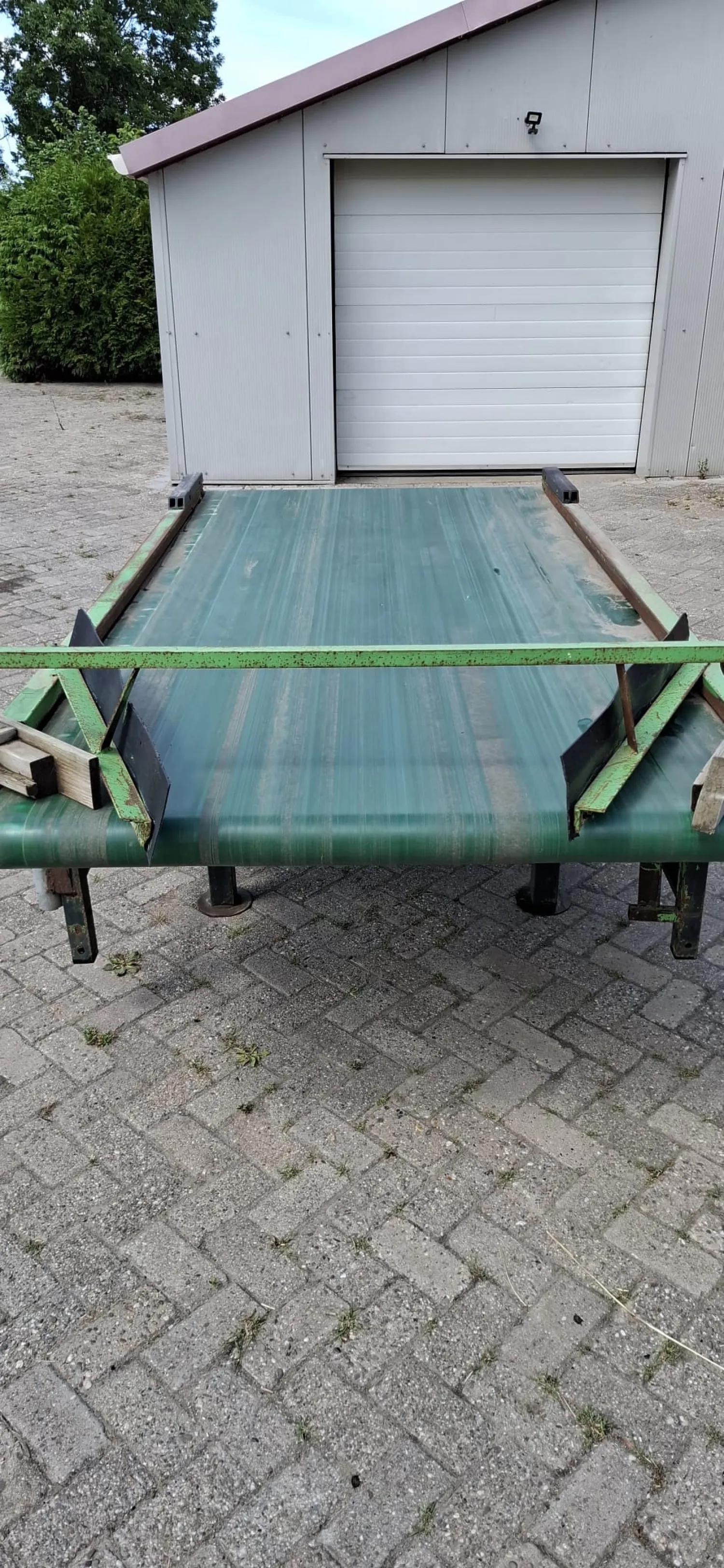 Transportband: 300cm, 138cm breed, 30 m/min - Verstelbaar