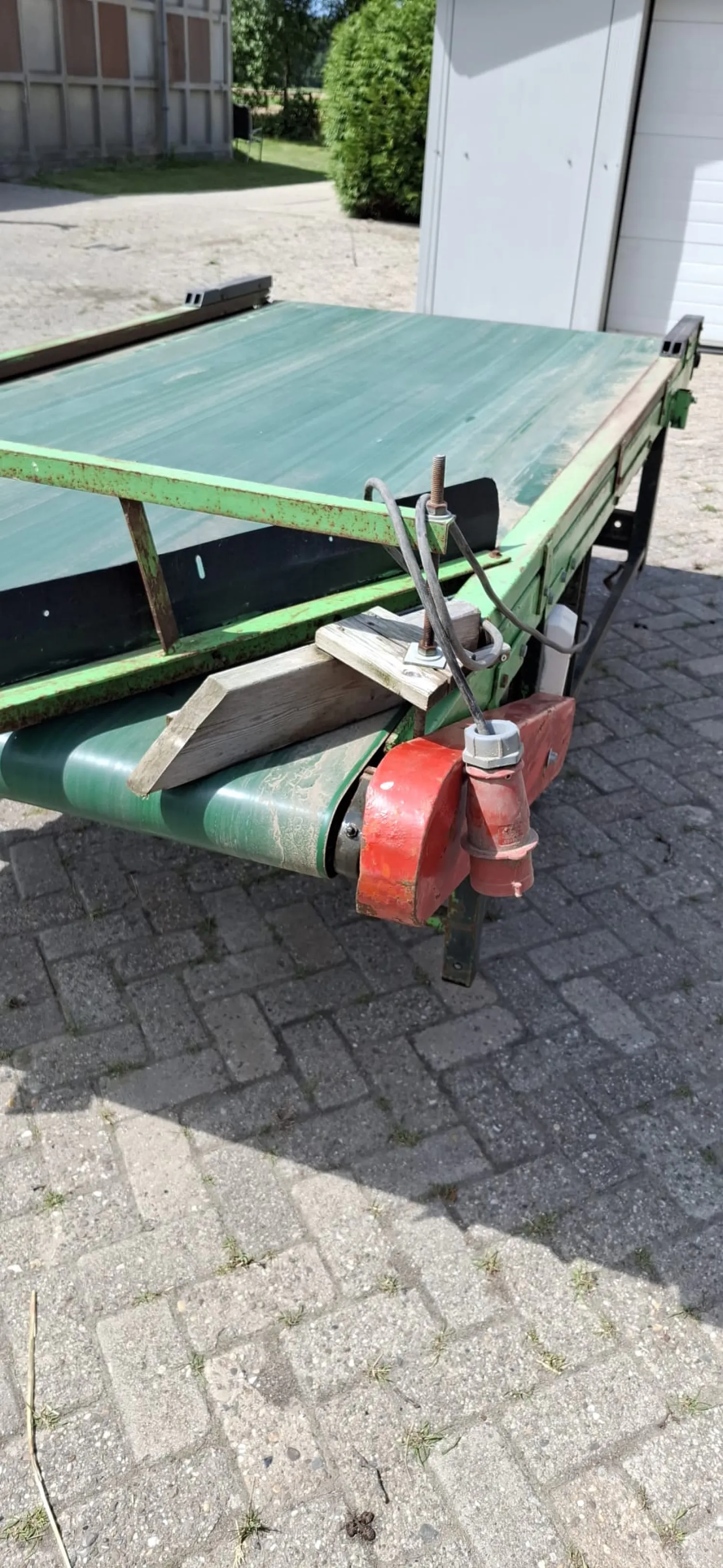 Transportband: 300cm, 138cm breed, 30 m/min - Verstelbaar