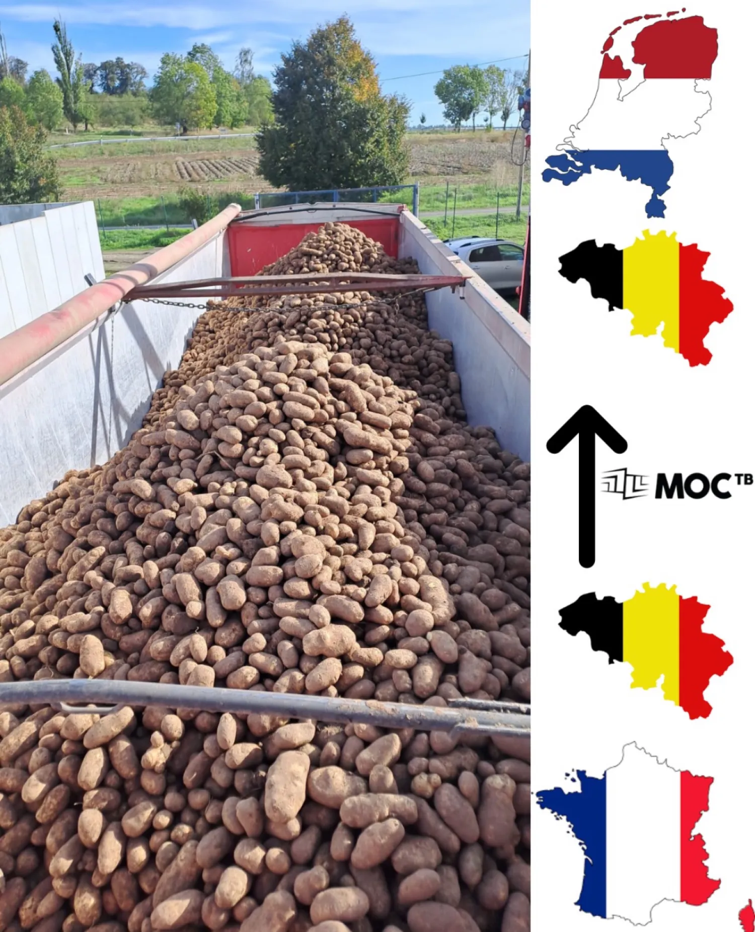 Kartoffeltransport | Frankreich & Belgien nach Deutschland