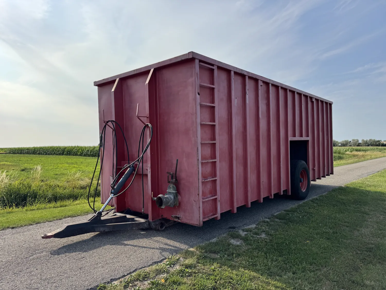 Mestcontainer 48 m³ - Dga Machinehandel