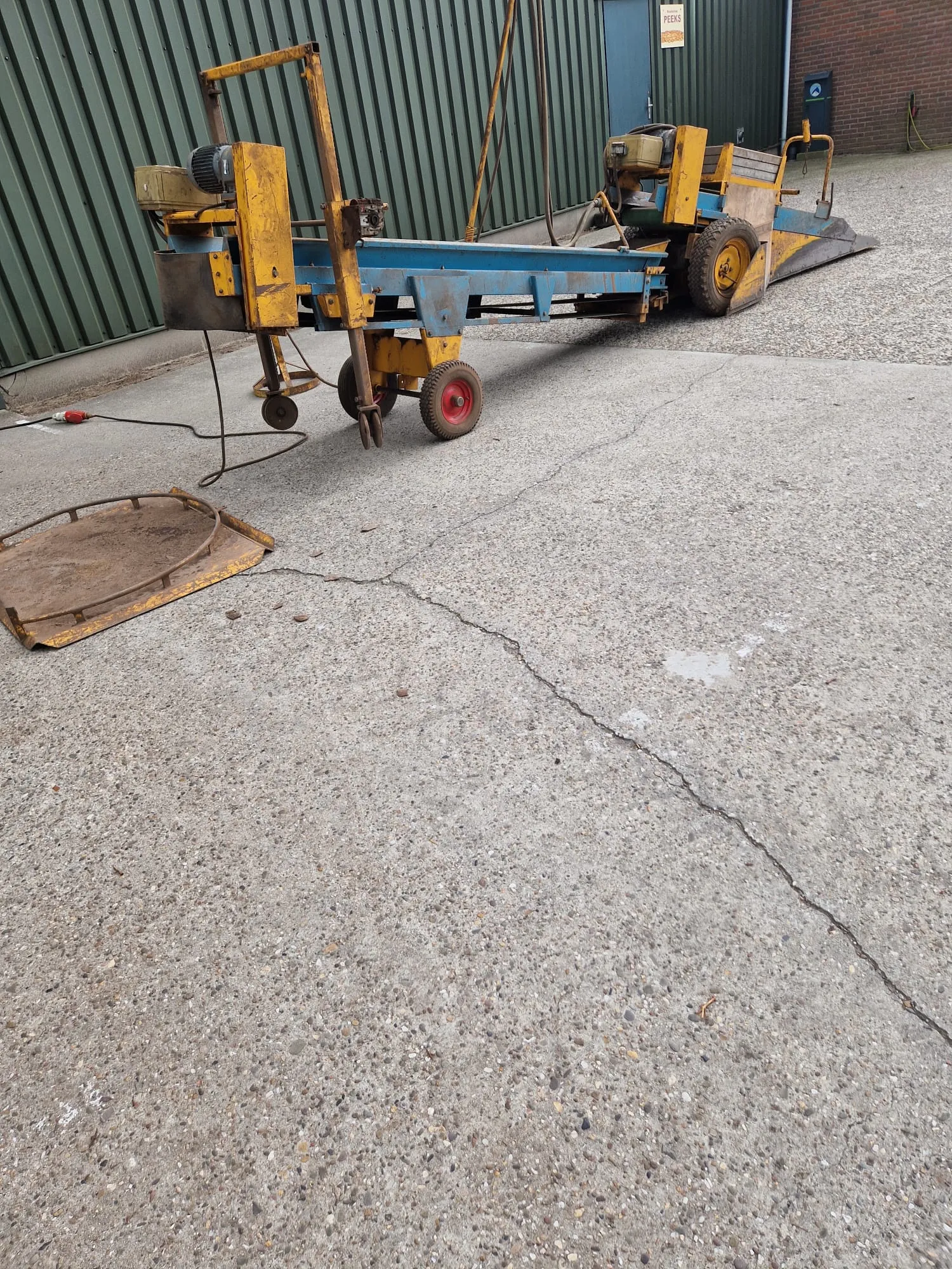 Climax CO 40 Opschepmachine - Goede Staat