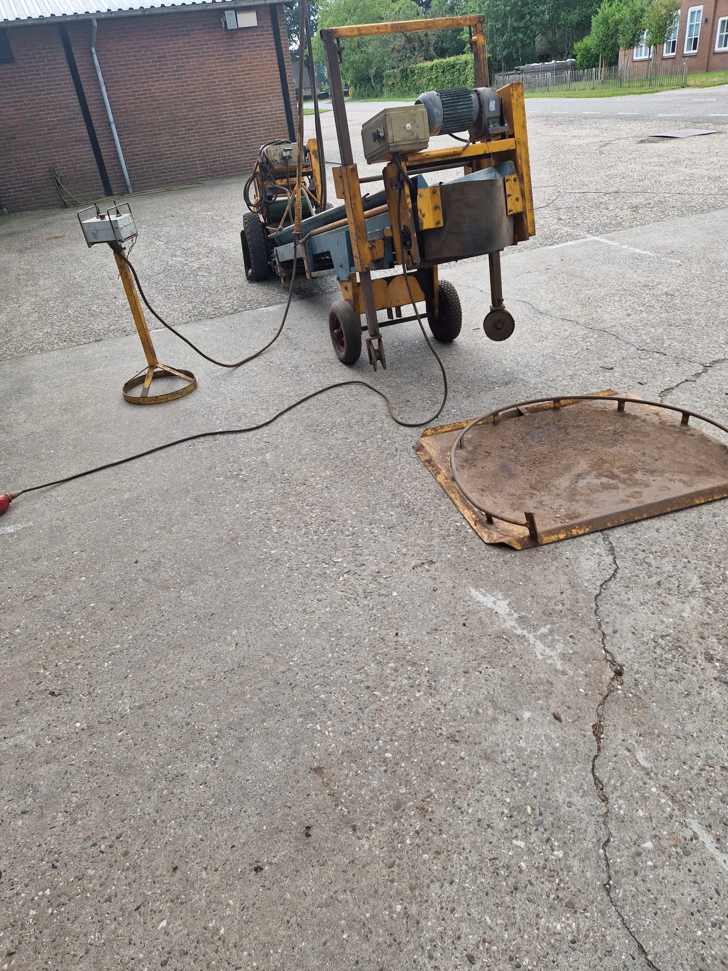 Climax CO 40 Opschepmachine - Goede Staat