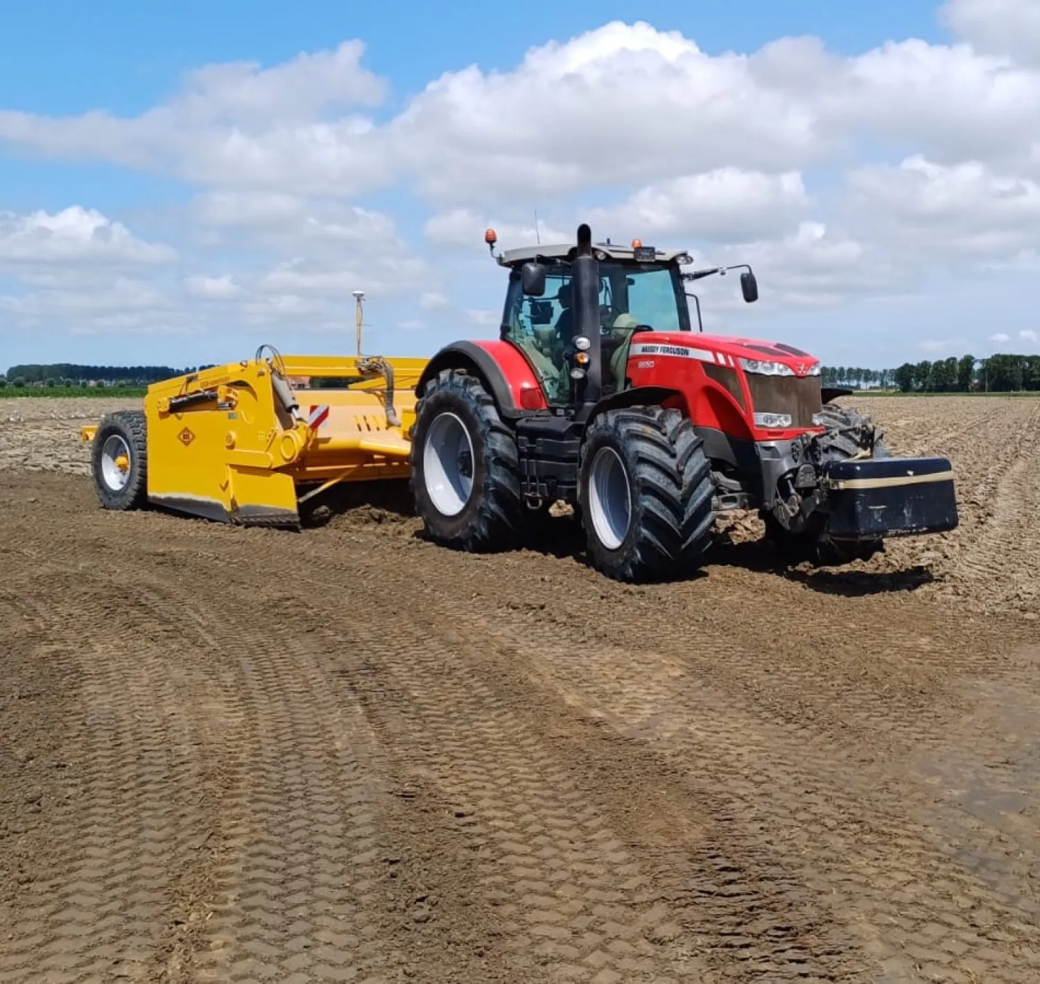 Land Nivellierung mit GPS | Feld Nivellierung in Niederlande