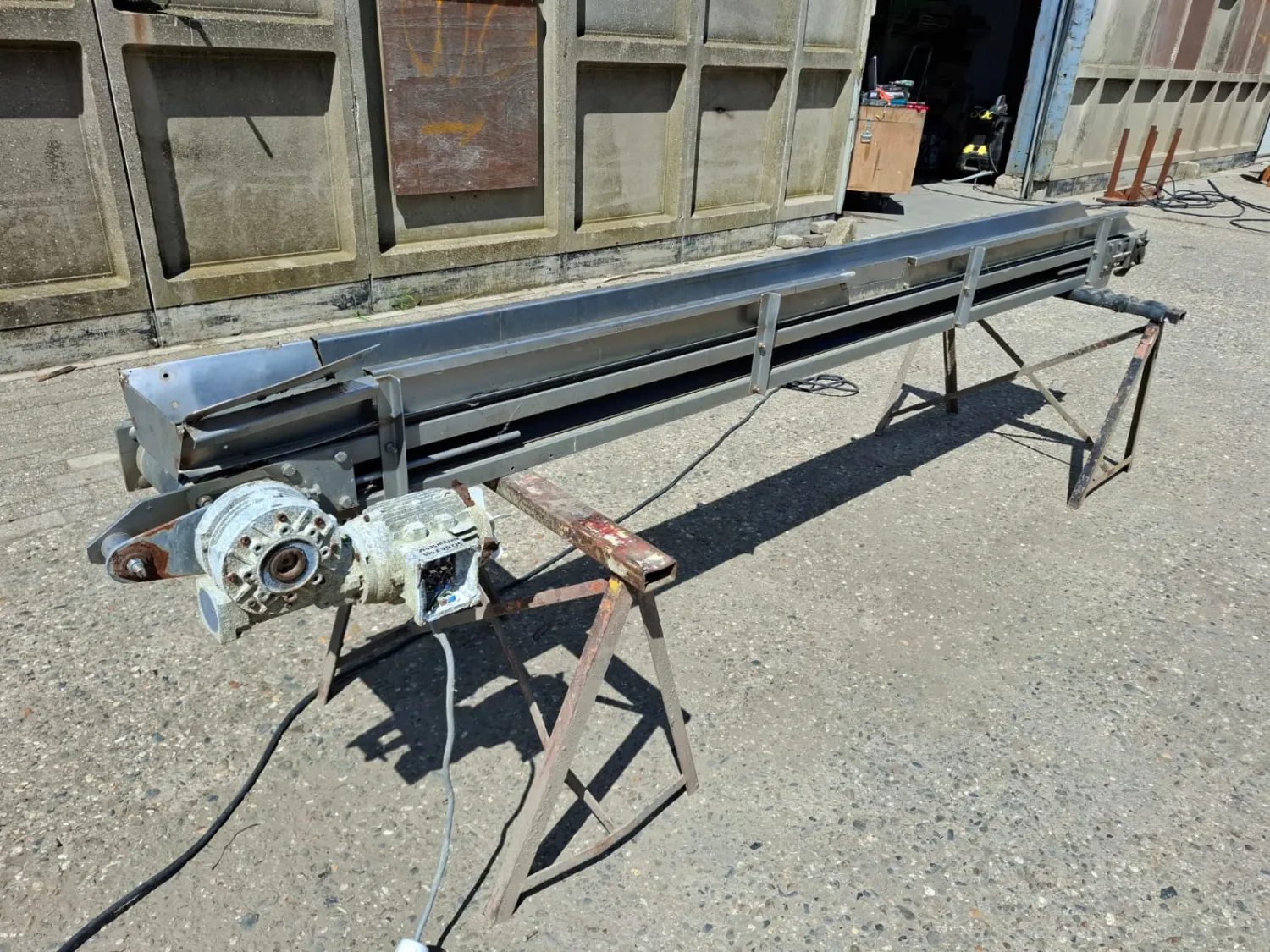 Transportband RVS - 350cm - 20cm breed