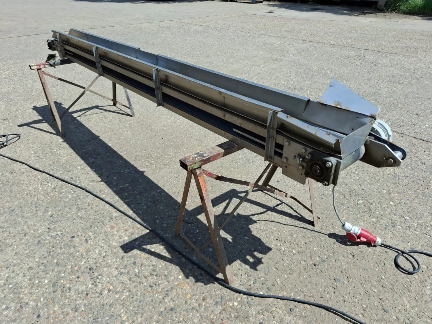 Transportband RVS - 350cm - 20cm breed