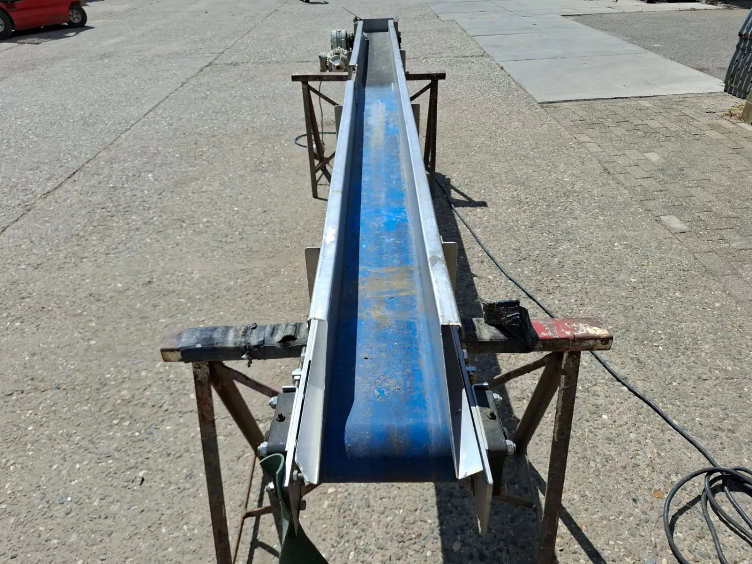 Transportband RVS - 350cm - 20cm breed