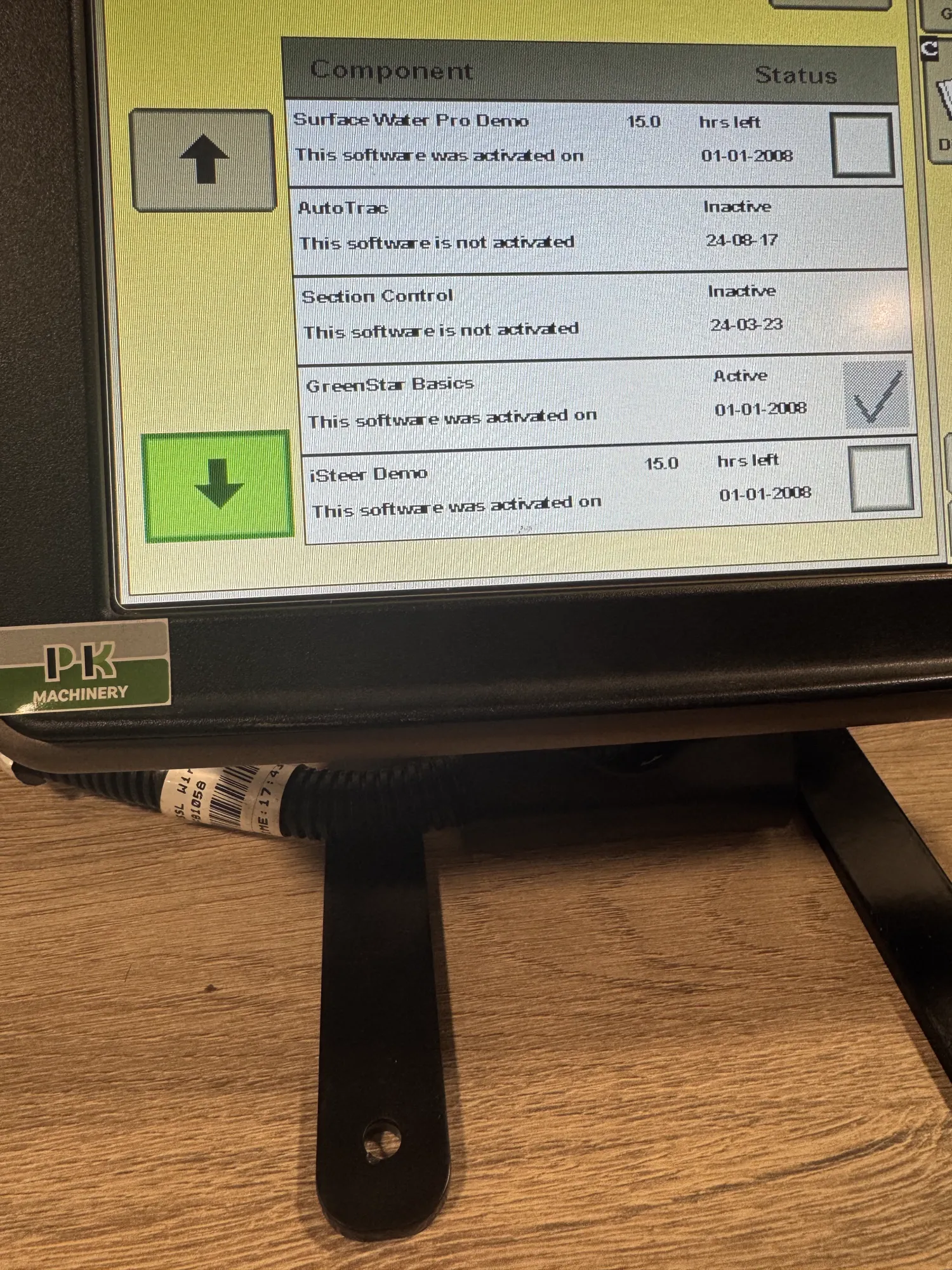 John Deere 2630 Scherm - Precisielandbouw Technologie