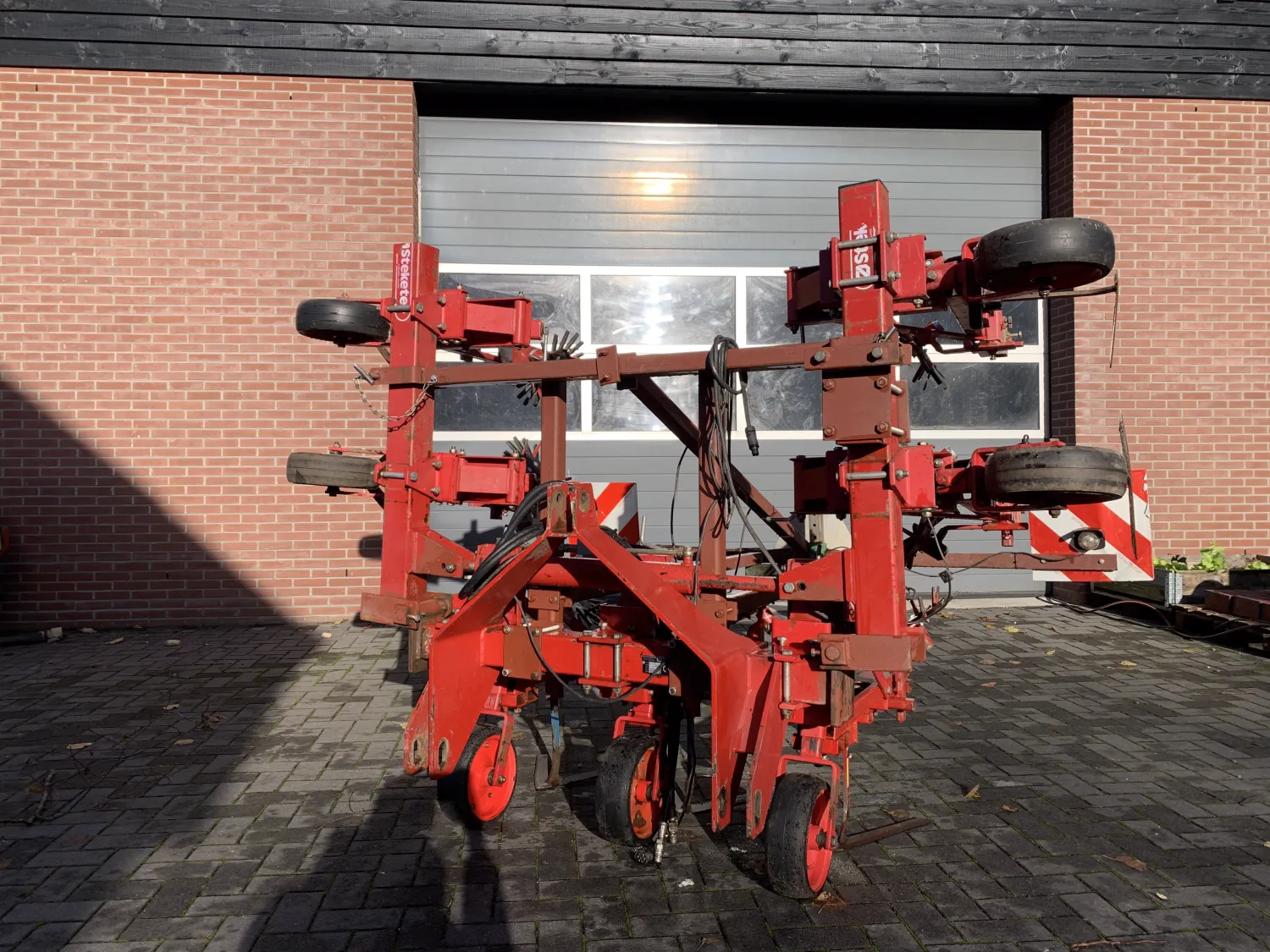 Steketee Schoffelmachine - 6 Rijen, Vingerwieders
