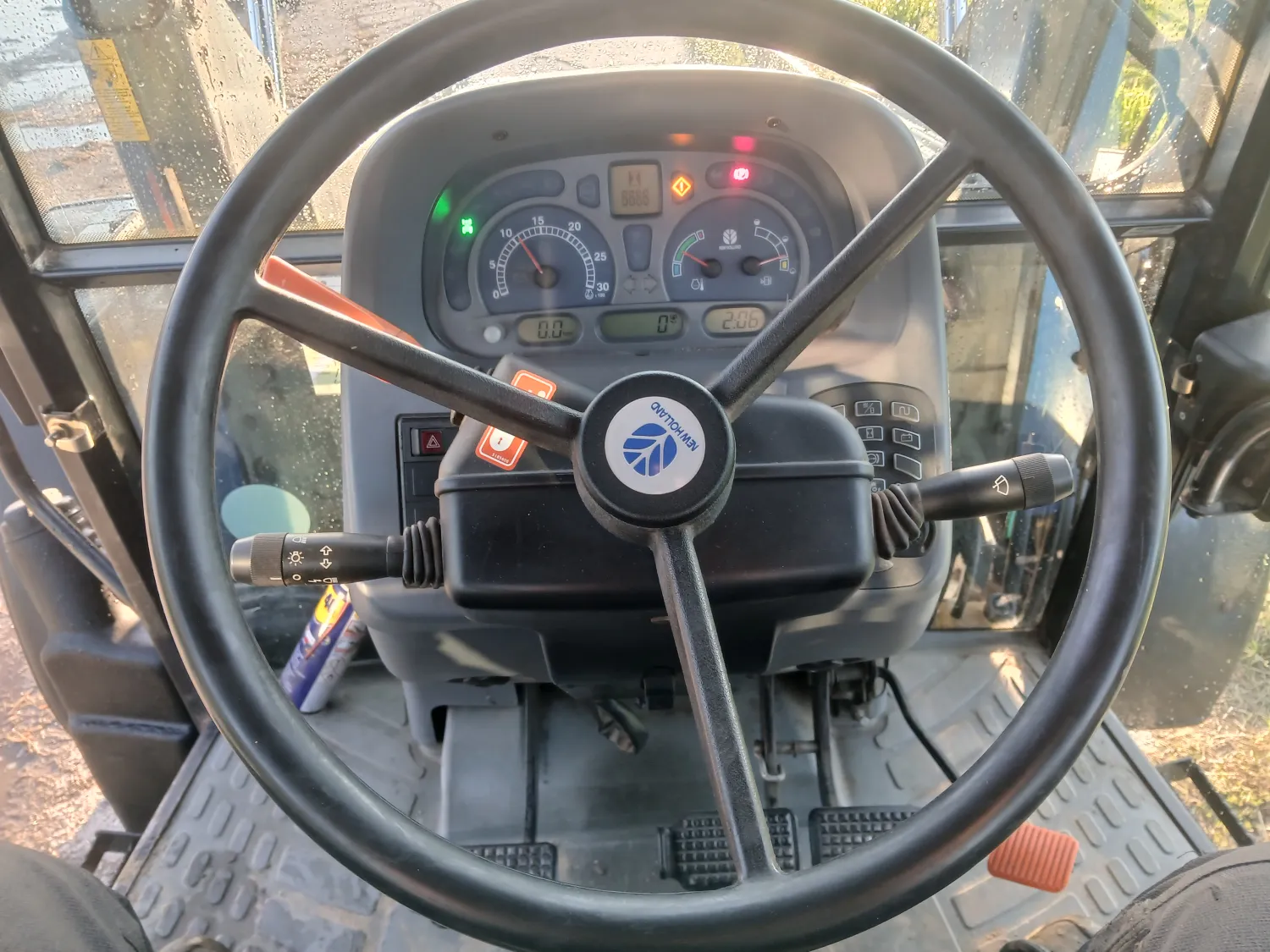 New Holland TL100A Tractor | 2008, Voorlader & Fronthef