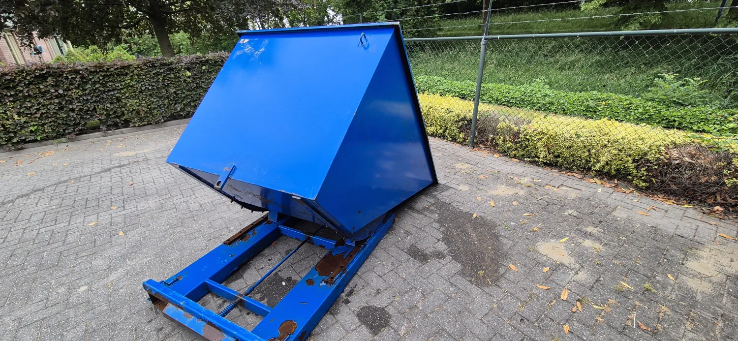 Grote Kiepbak 1500L - Weinig Gebruikt - Bouwjaar 2020