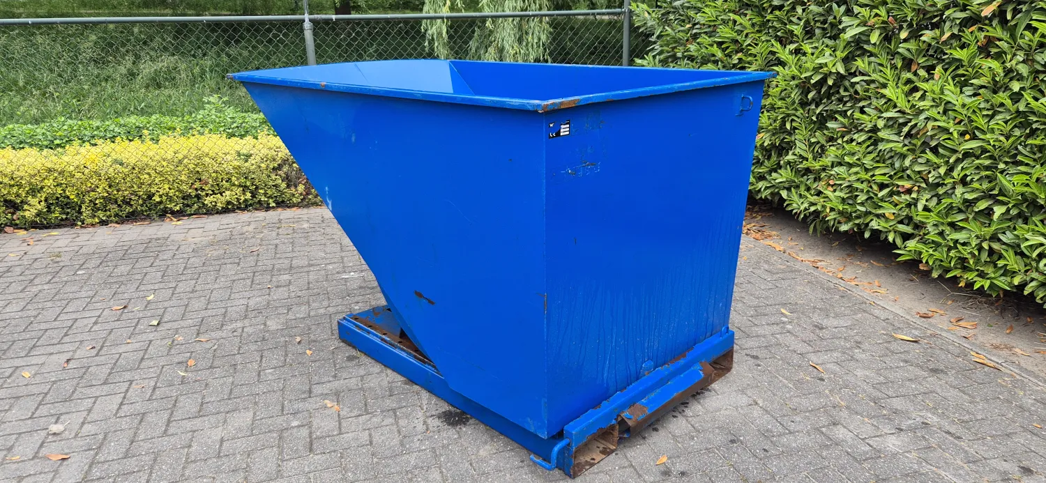 Grote Kiepbak 1500L - Weinig Gebruikt - Bouwjaar 2020