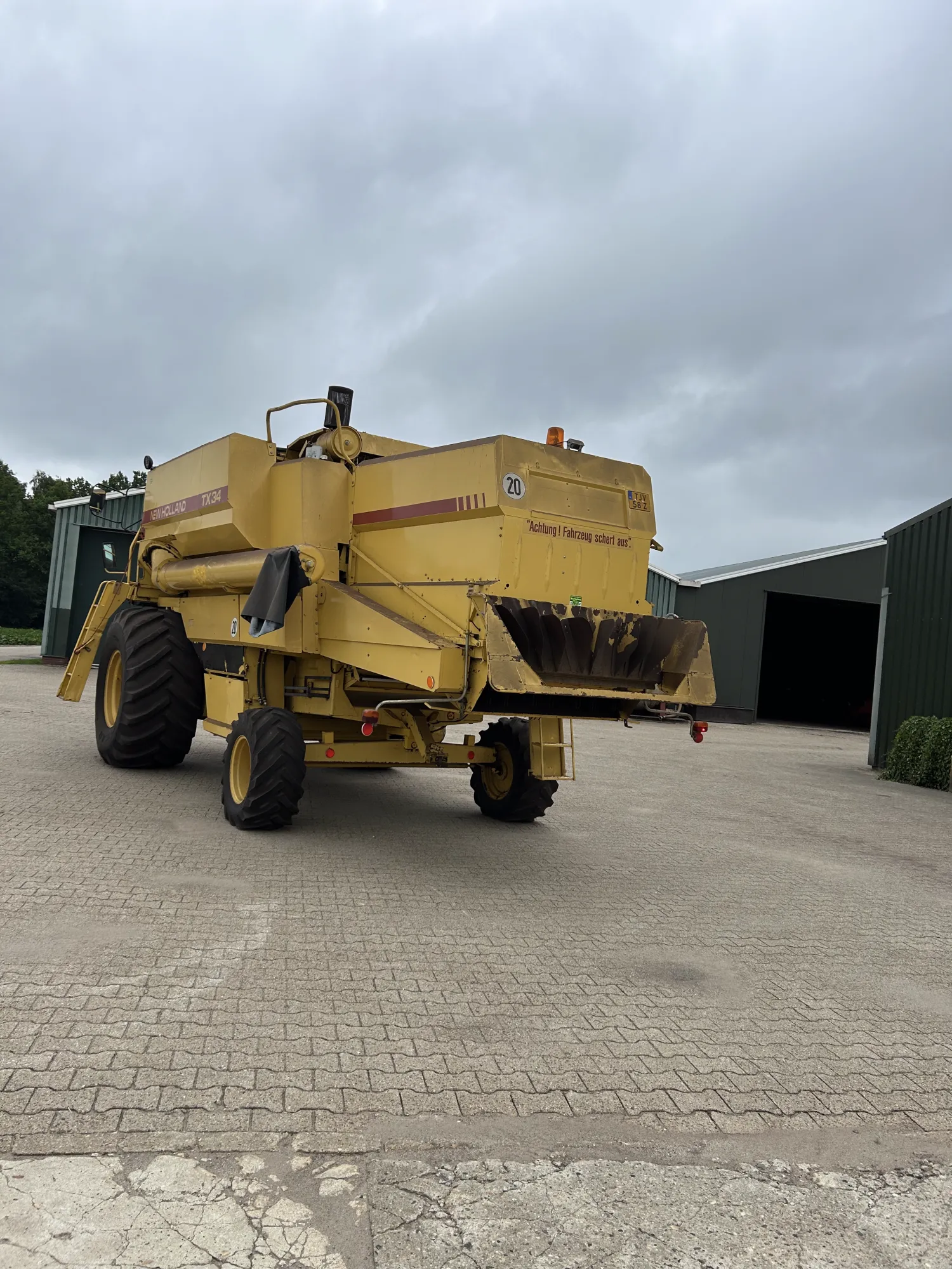 TX 34 Oogstmachine (1993) met 2725 Uren - 5.10m Maaibord