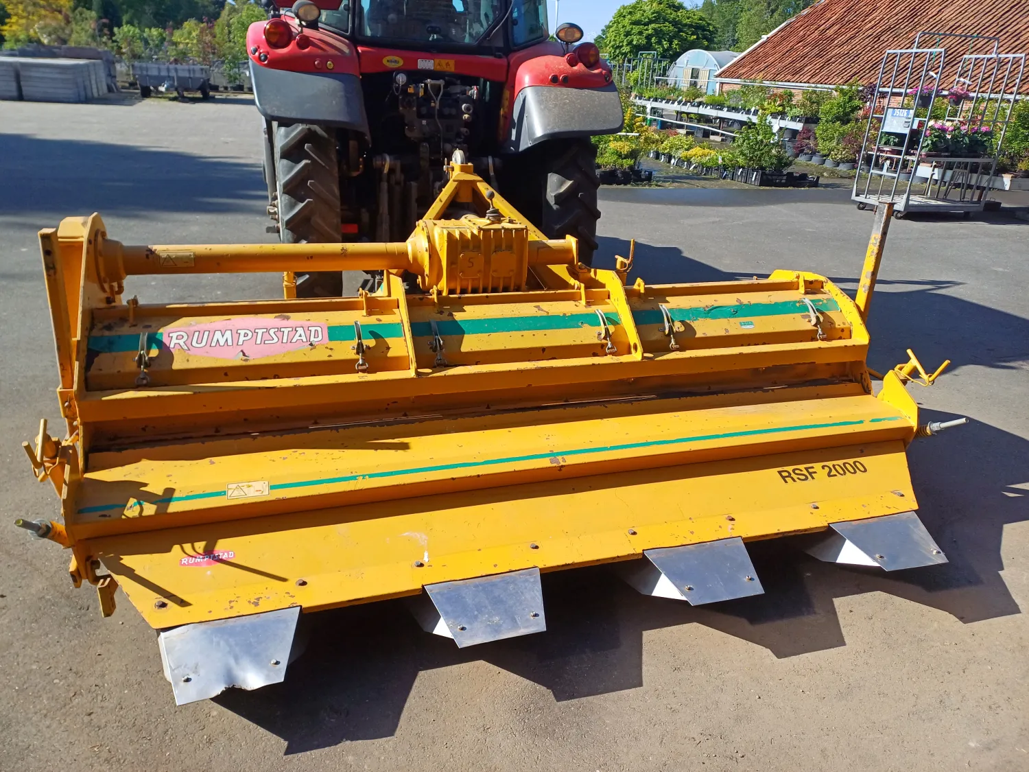 Rumptstad RSF 2000 Rijenfrees 4x75 | 1000 toeren