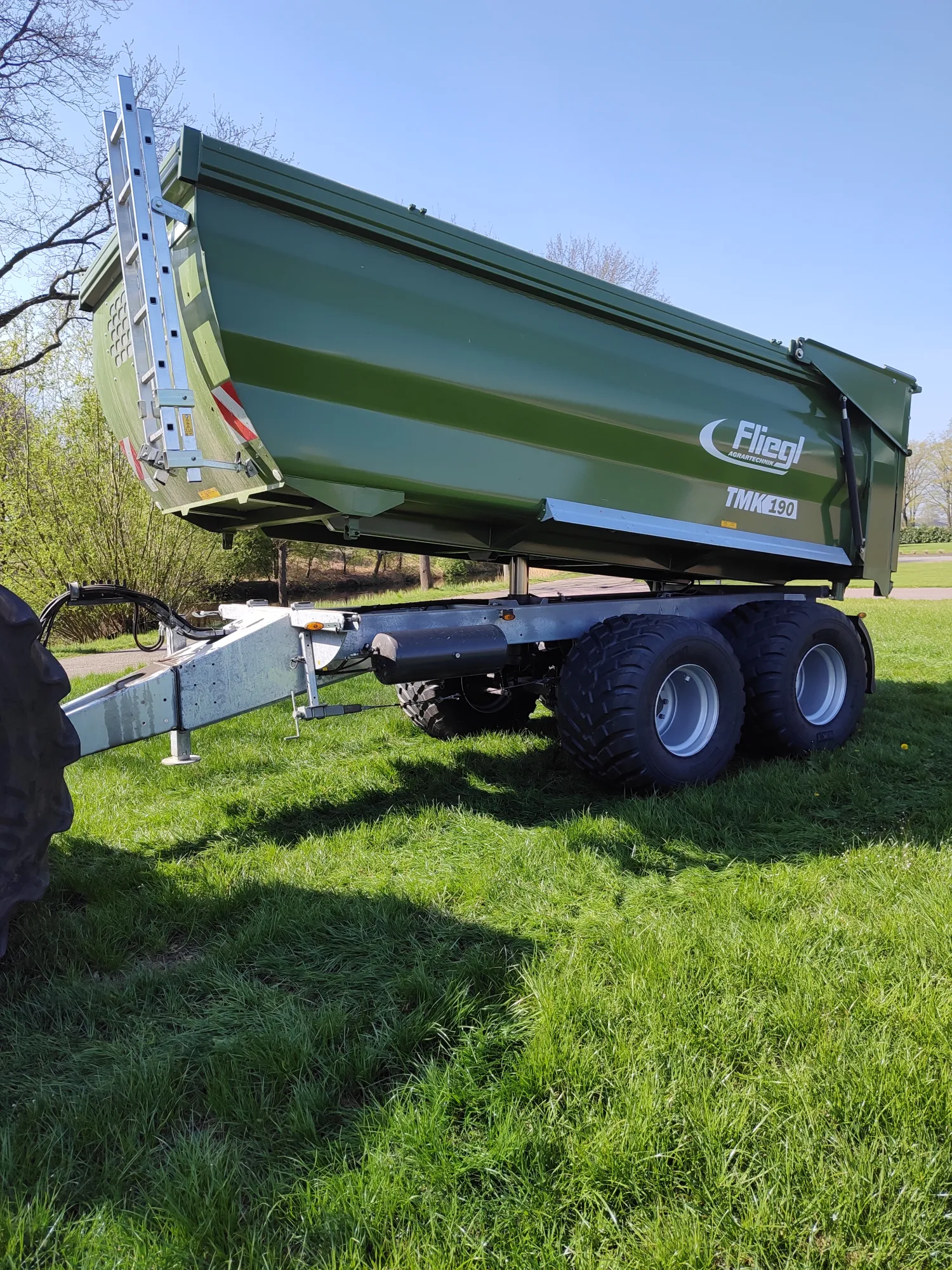 Gebruikte Landbouwkipper - 19 Ton - Hydraulische Klep