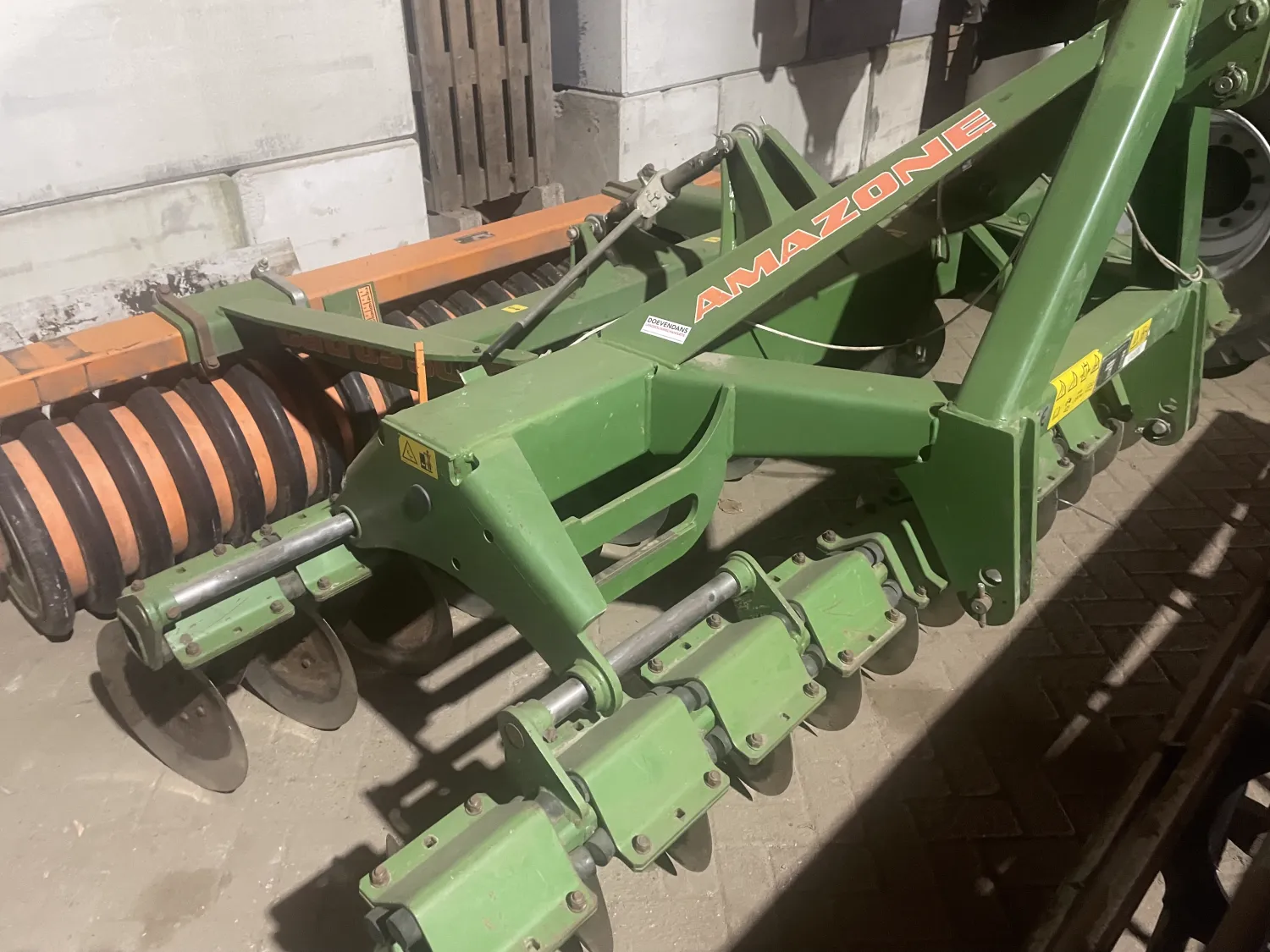 Amazone Catros schijveneg | Goed werkend