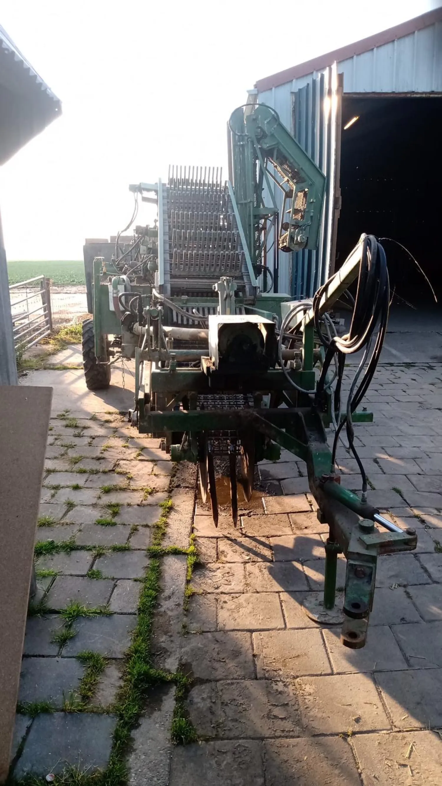 Krakei 1-Rijer Aardappelrooier - Elektrisch Hydraulisch
