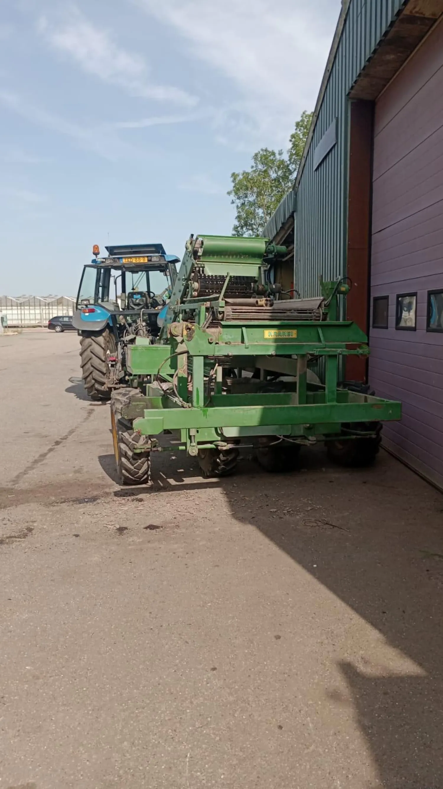 Krakei 1-Rijer Aardappelrooier - Elektrisch Hydraulisch
