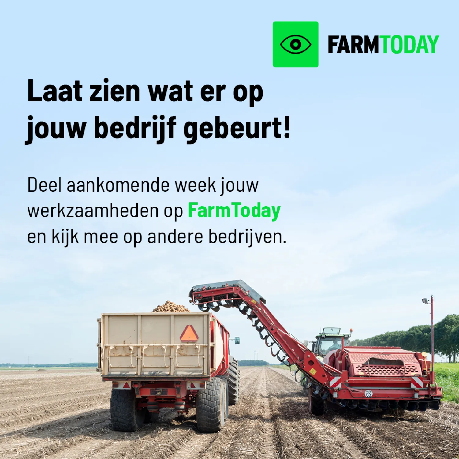 Agri-bedrijfsactiviteiten delen | Blijf op de hoogte!