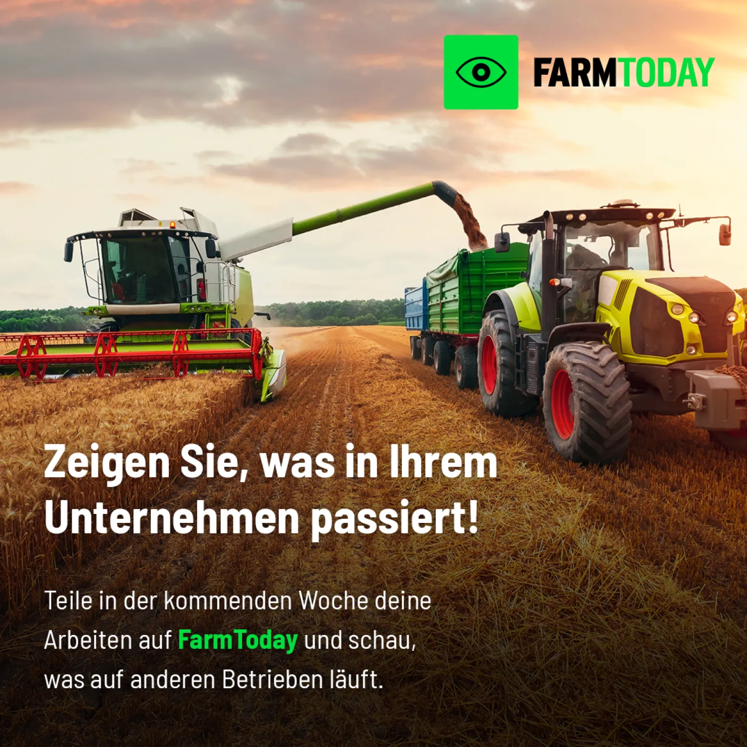 Teilen Sie Ihre Einblicke in die Landwirtschaft auf FarmToday