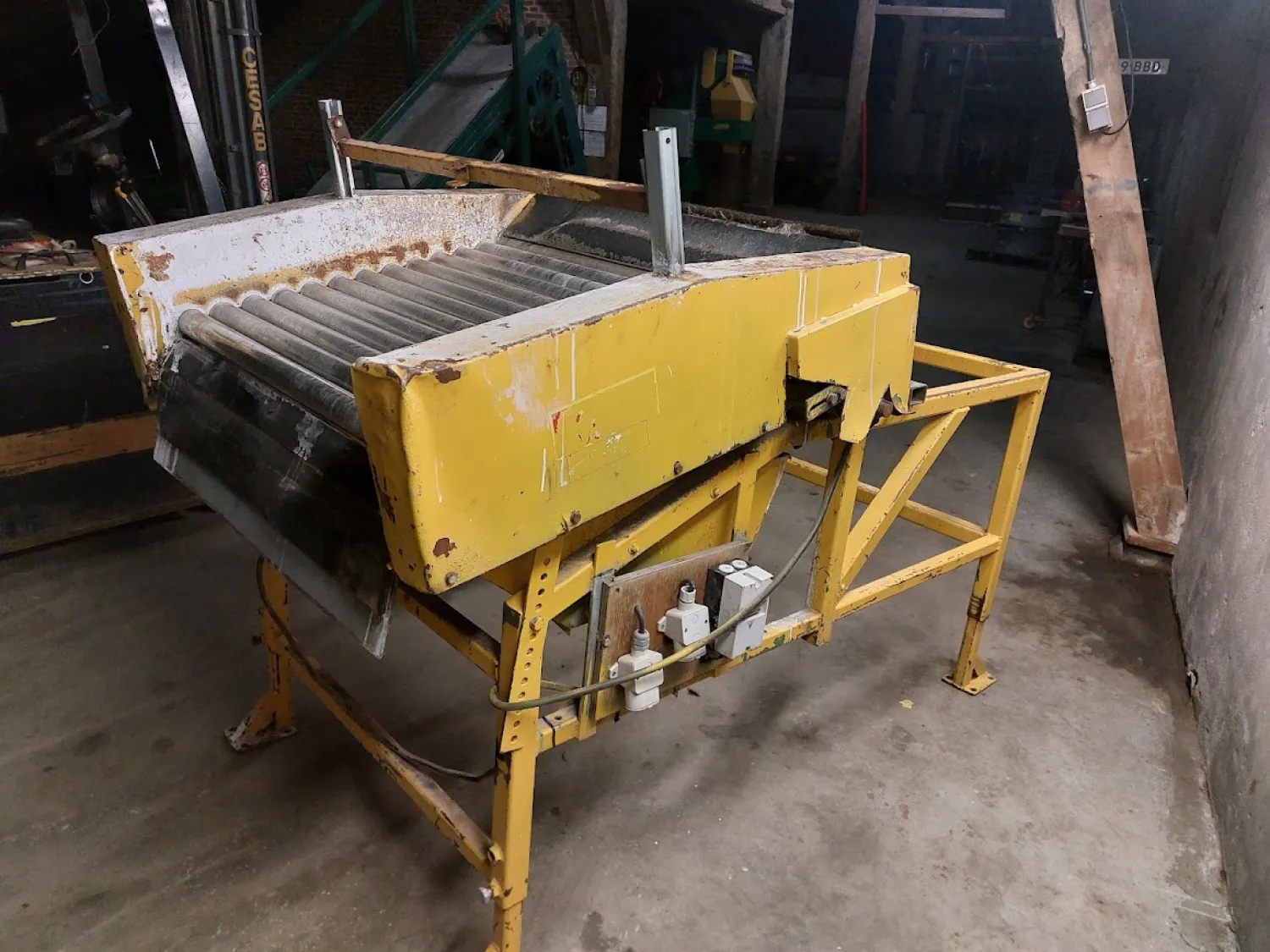 RVS Rollenbed 100x80cm | Industrieel Gebruik
