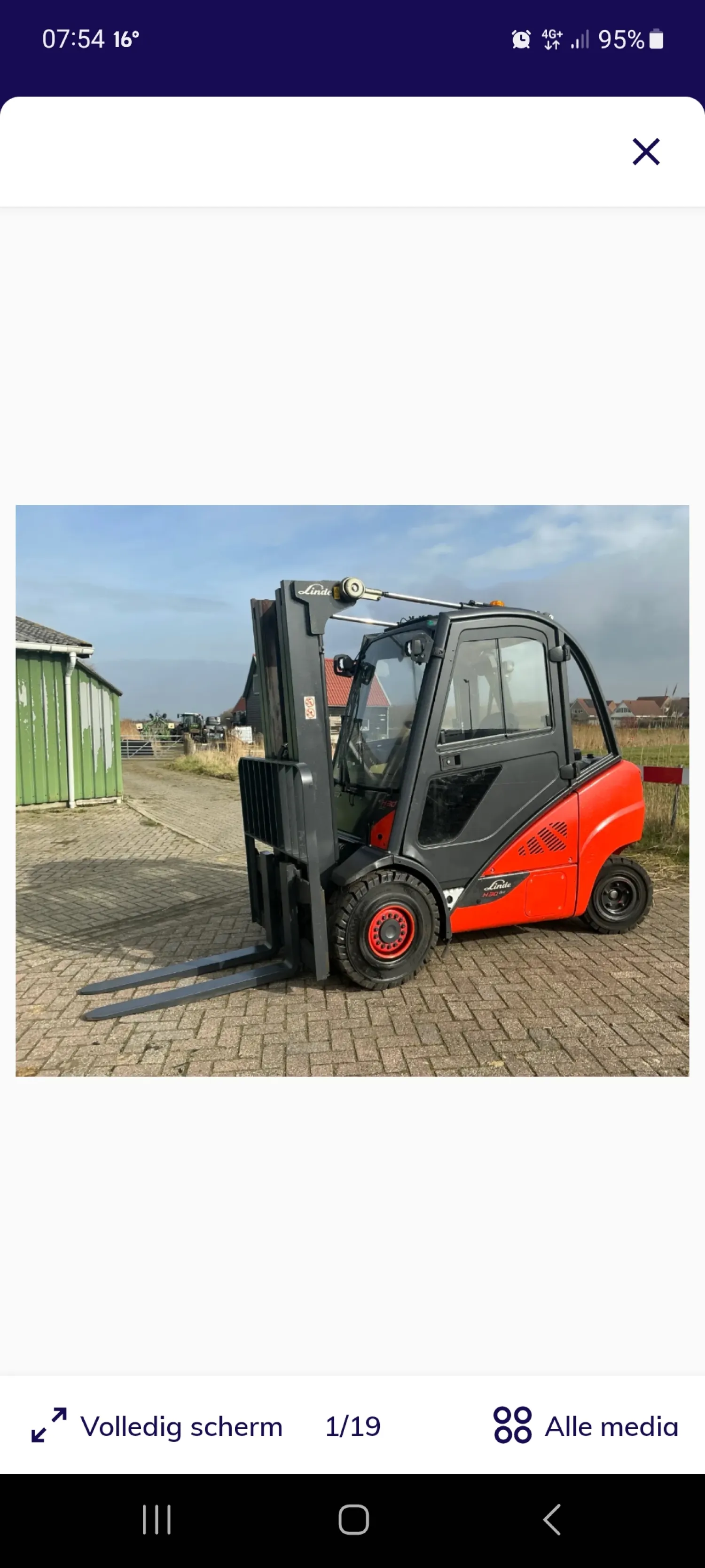 Linde H30D (2017) te koop | Extra hydraulische functies