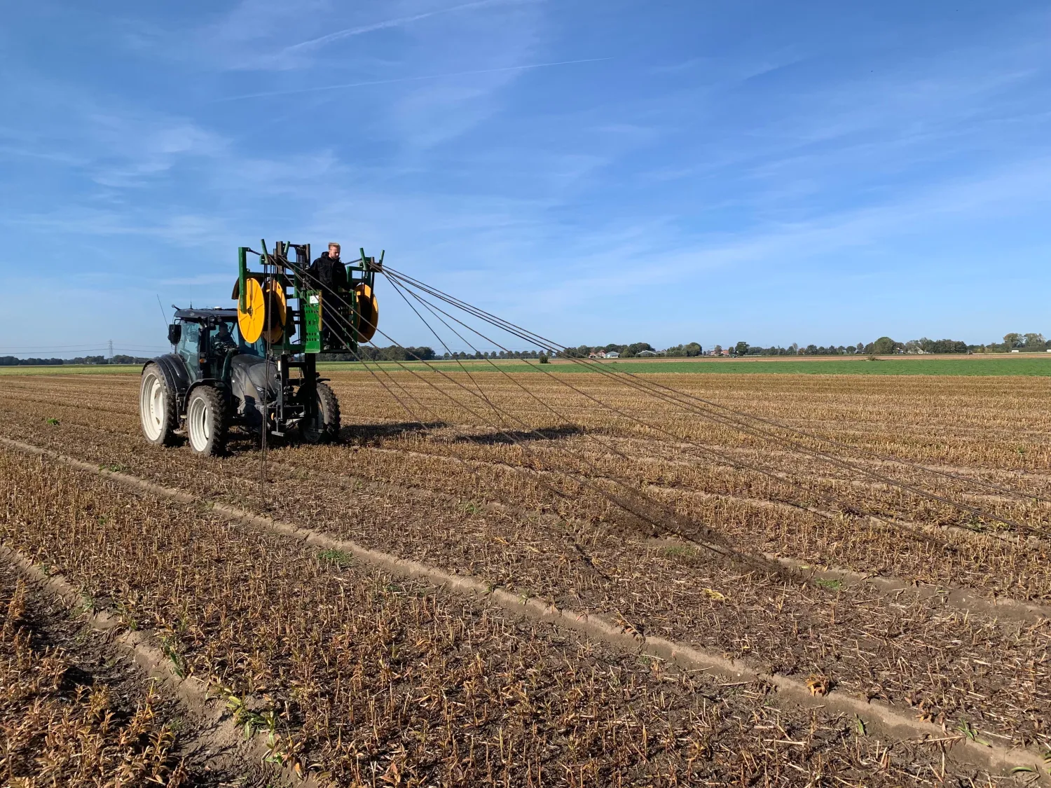Druppelslang Oproller Huren - Noordoostpolder