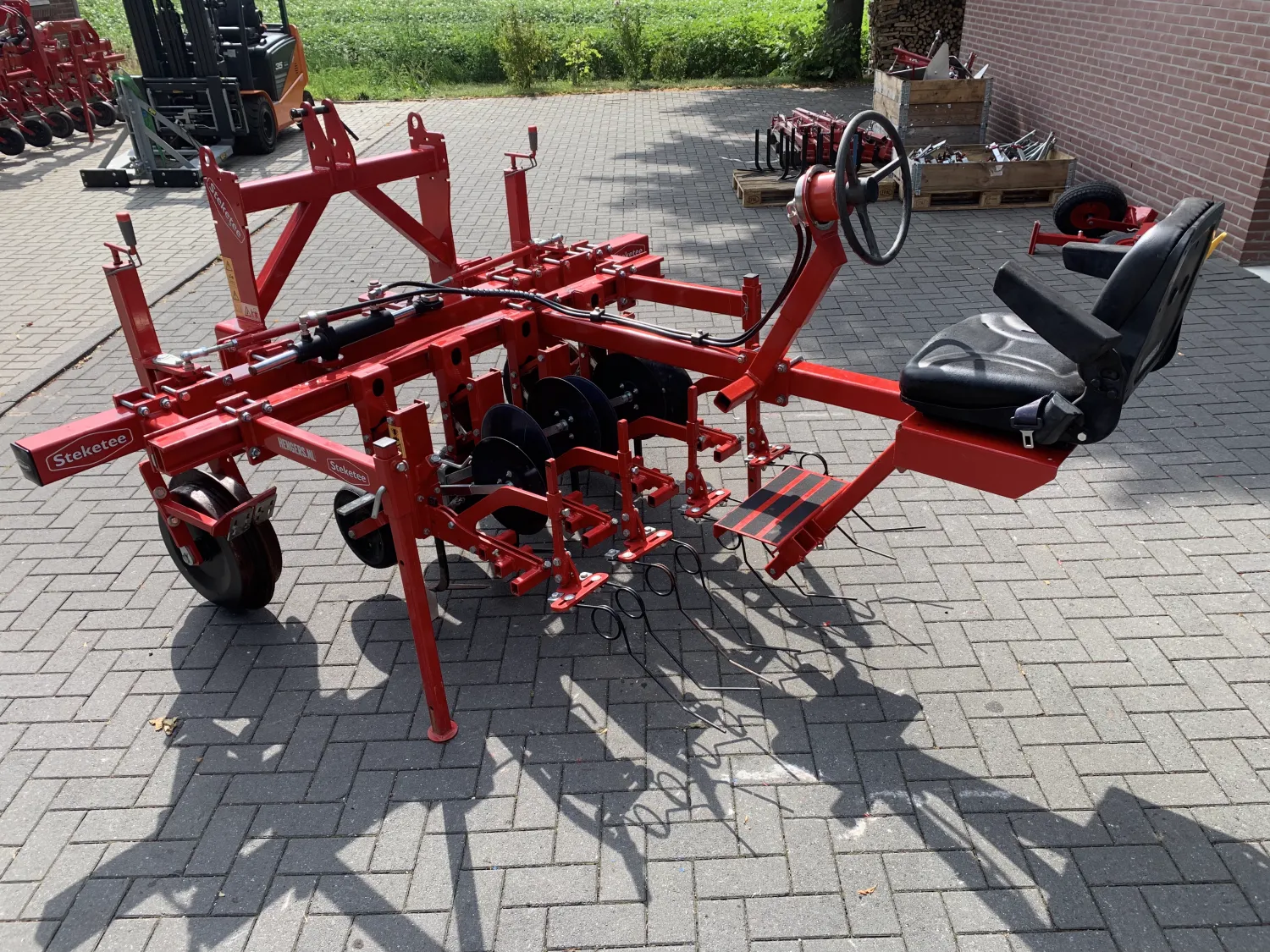 Steketee Schoffelmachine | Handgestuurd & Uitbreidbaar
