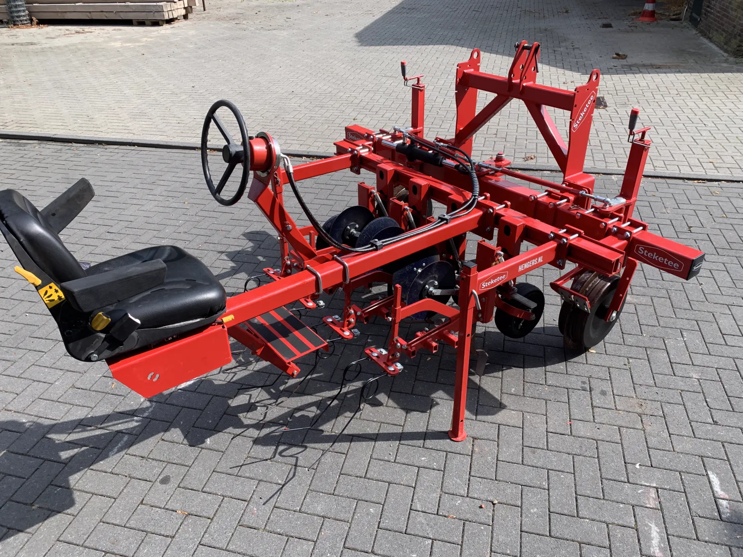 Steketee Schoffelmachine | Handgestuurd & Uitbreidbaar