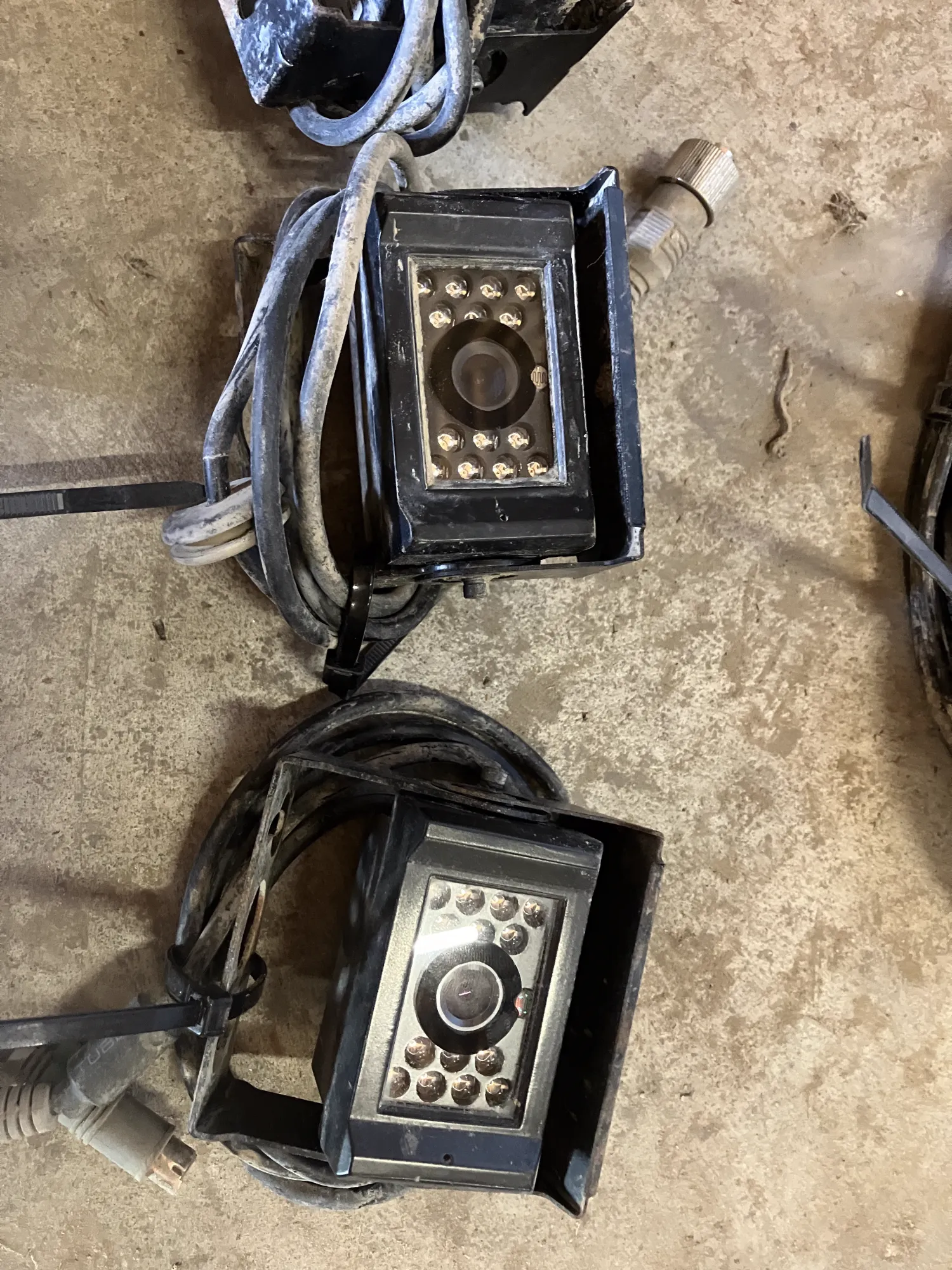 Kramp LCD Quad Monitor Set - Complete set met camera's