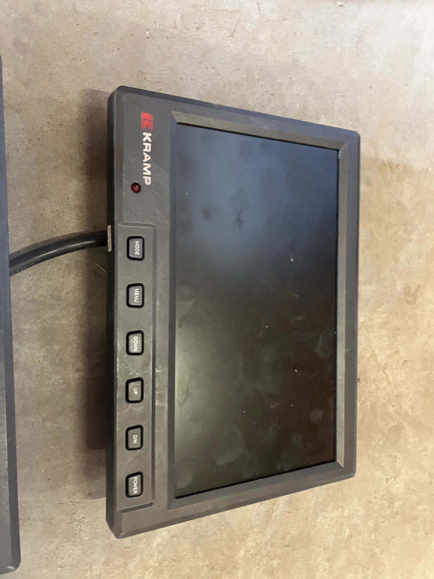Kramp LCD Quad Monitor Set - Complete set met camera's