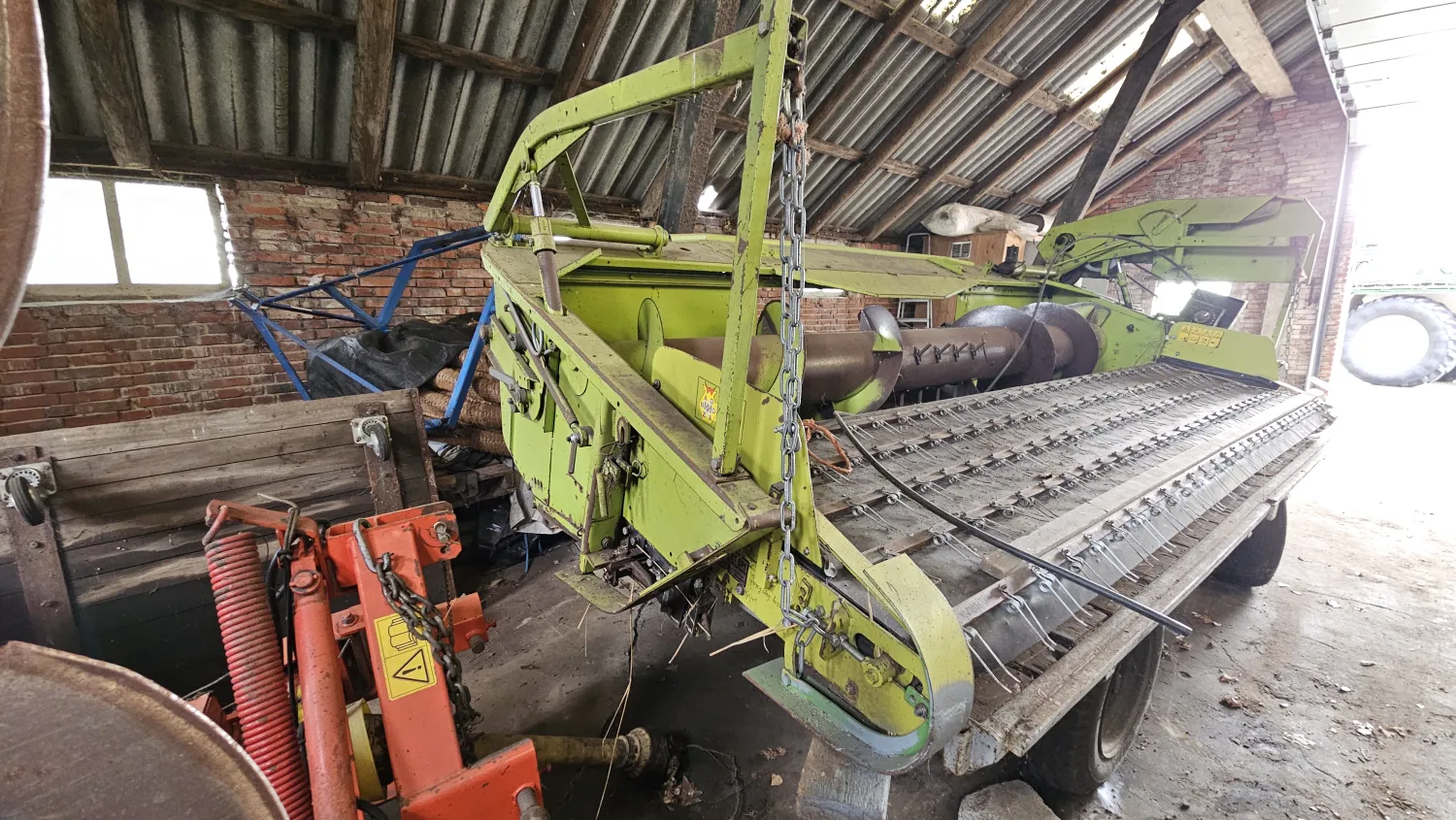 Graszaad Pick-up voor Claas Lexion 520, 390cm maaibord