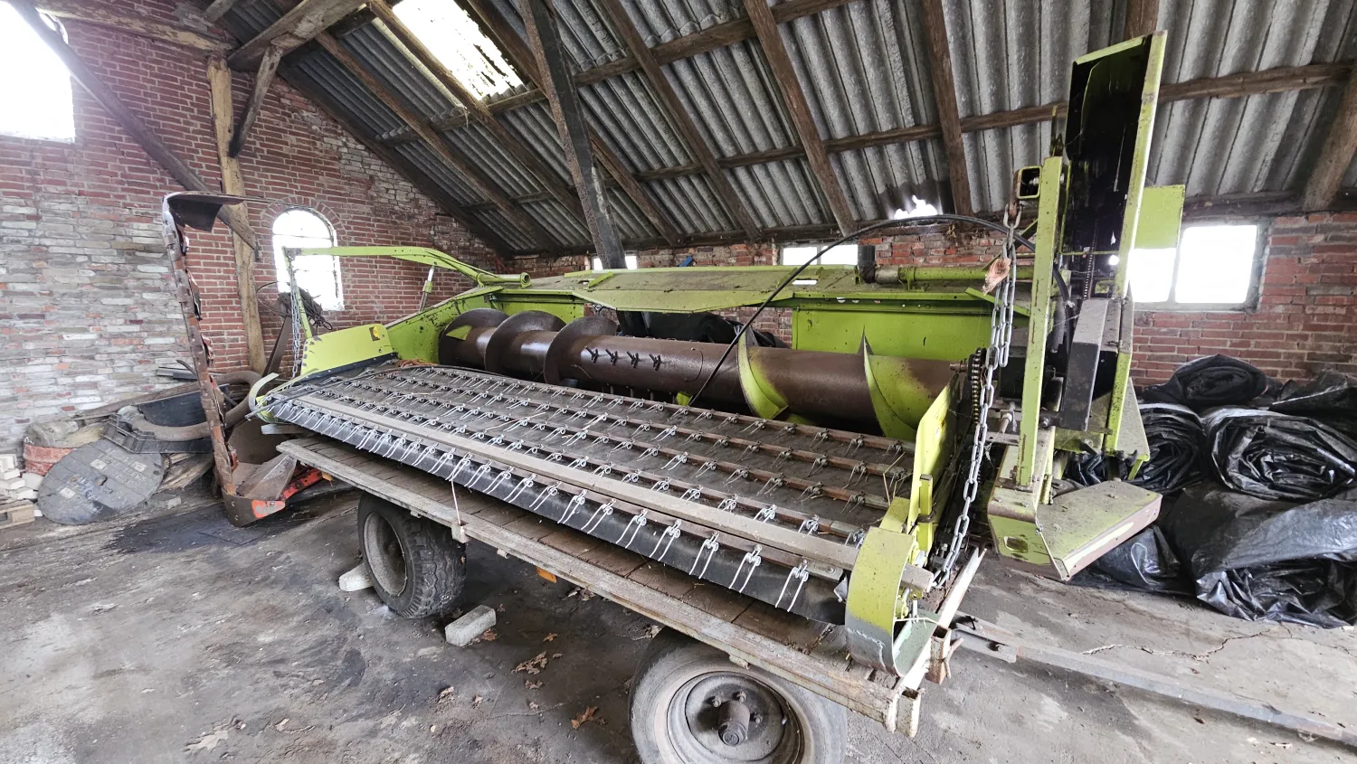 Graszaad Pick-up voor Claas Lexion 520, 390cm maaibord