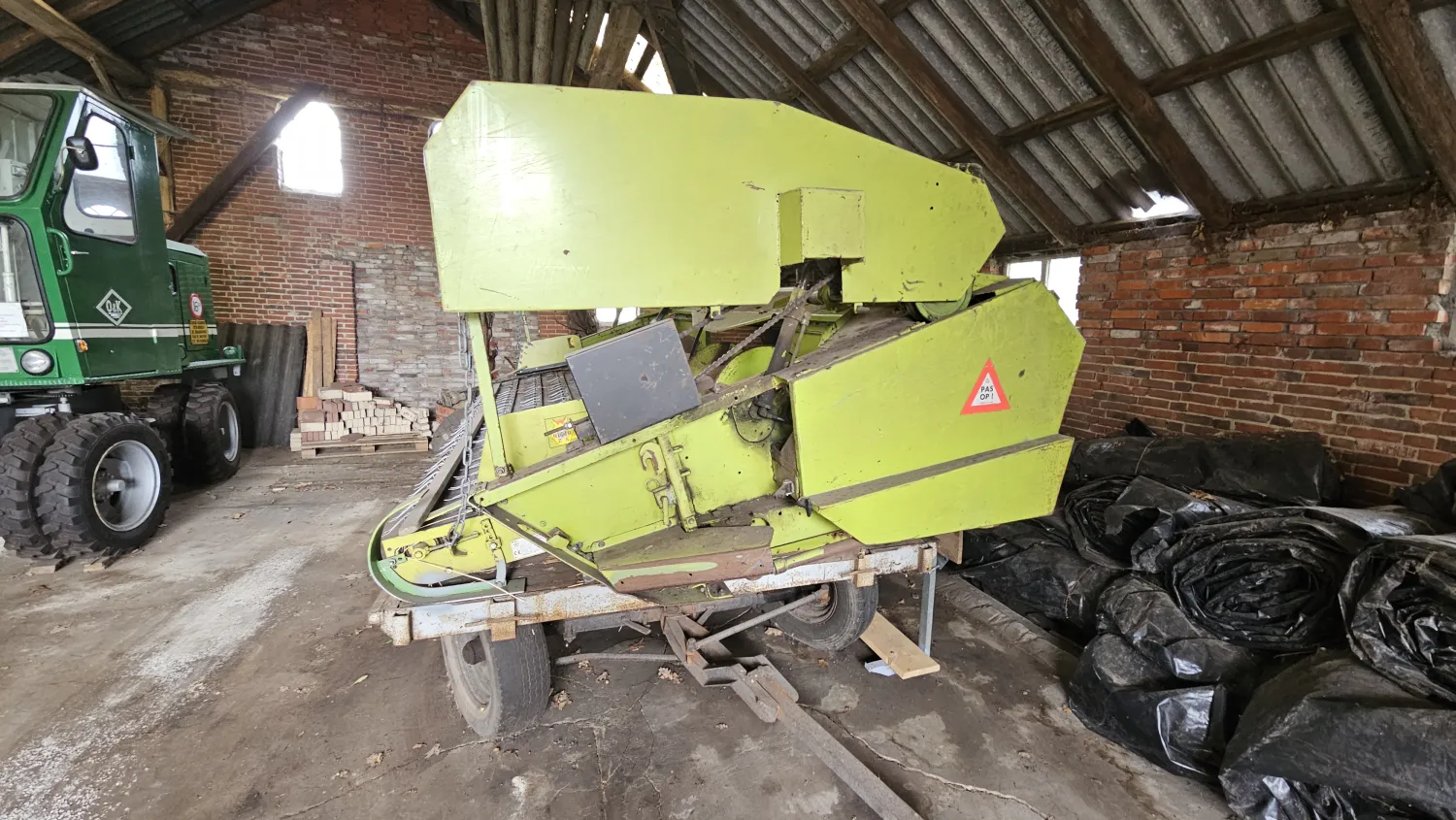 Graszaad Pick-up voor Claas Lexion 520, 390cm maaibord