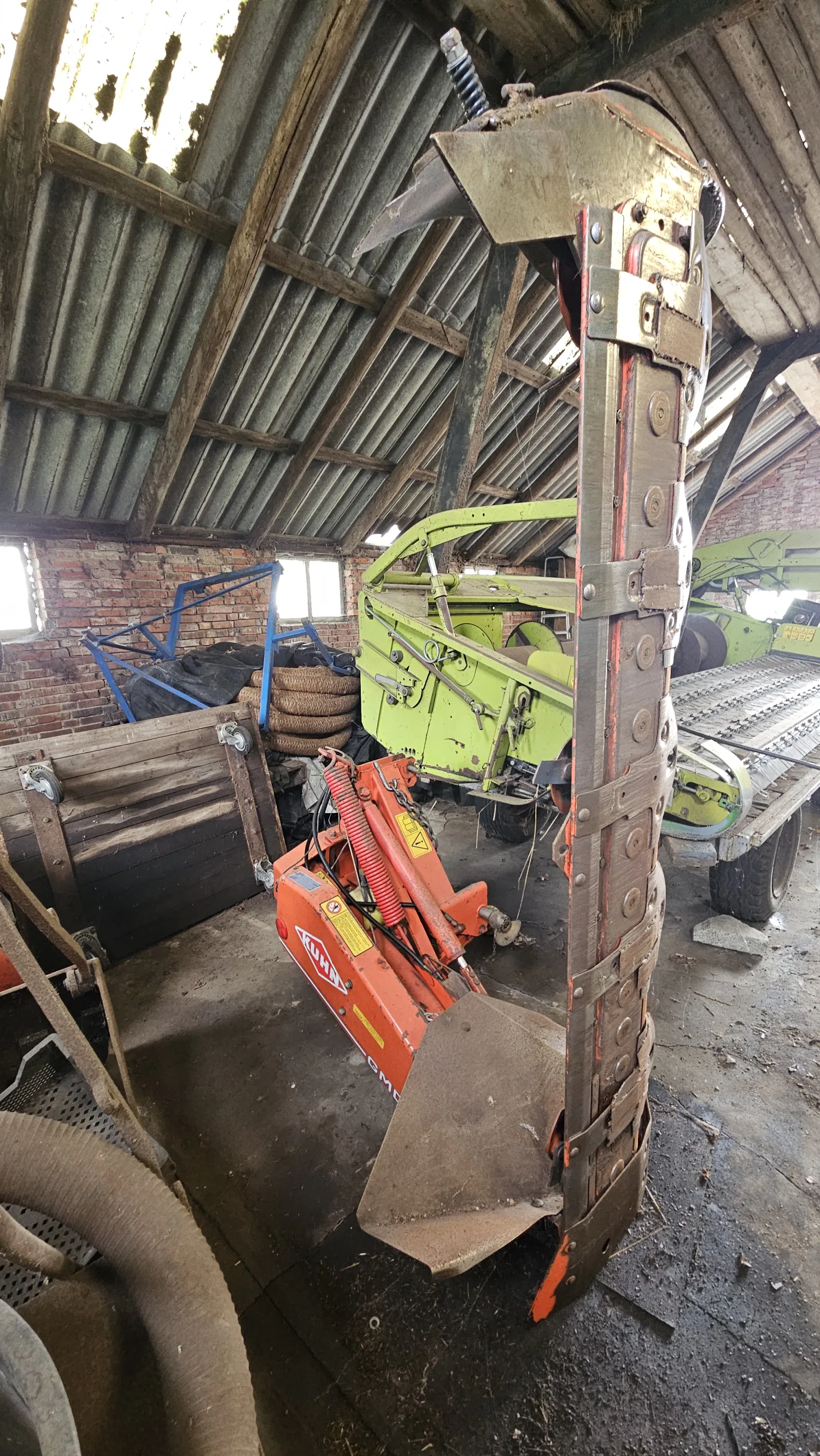 Graszaad Pick-up voor Claas Lexion 520, 390cm maaibord