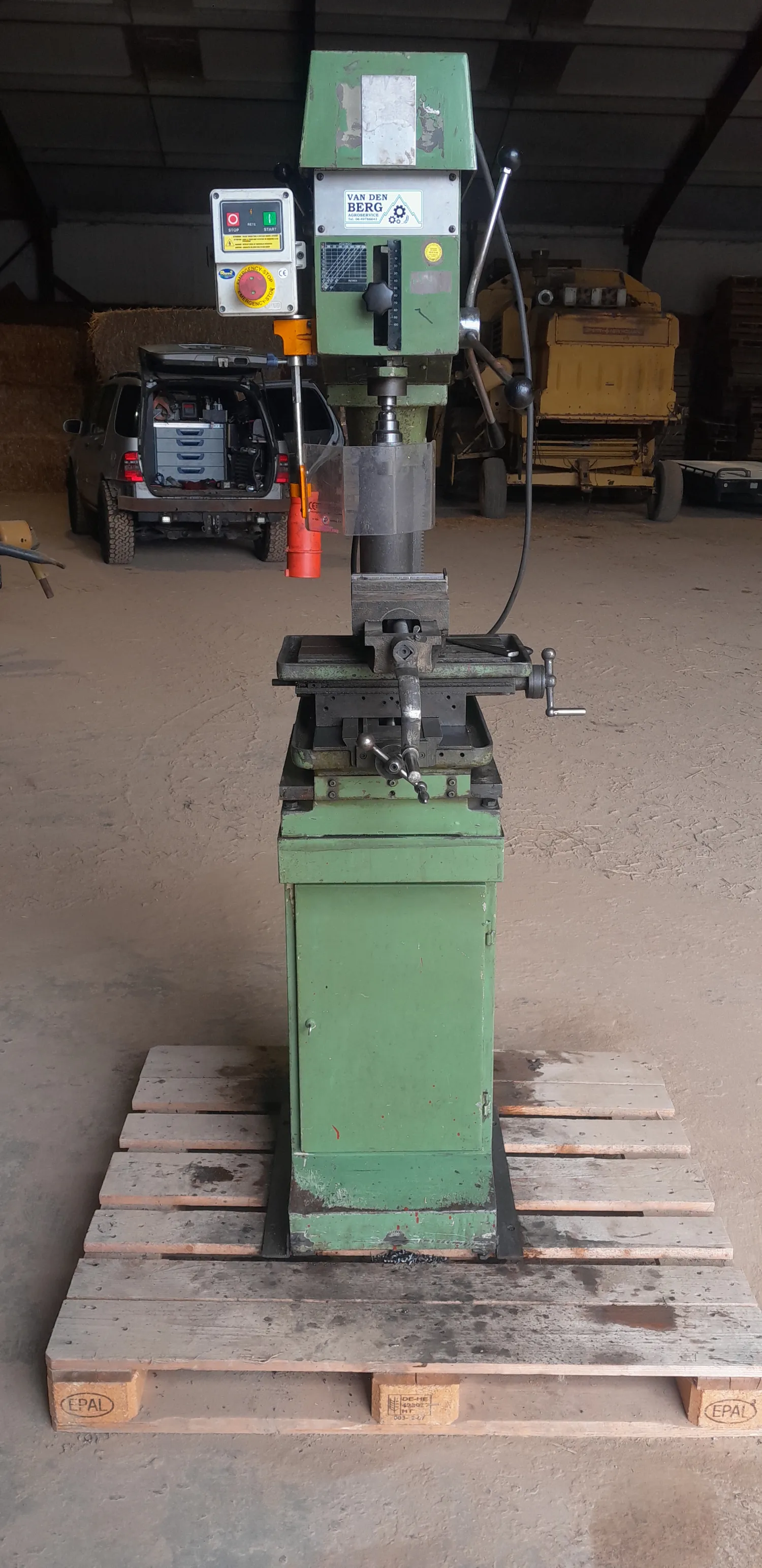 Flott TBZ23L Kolomboormachine - 380V, 5 Snelheden
