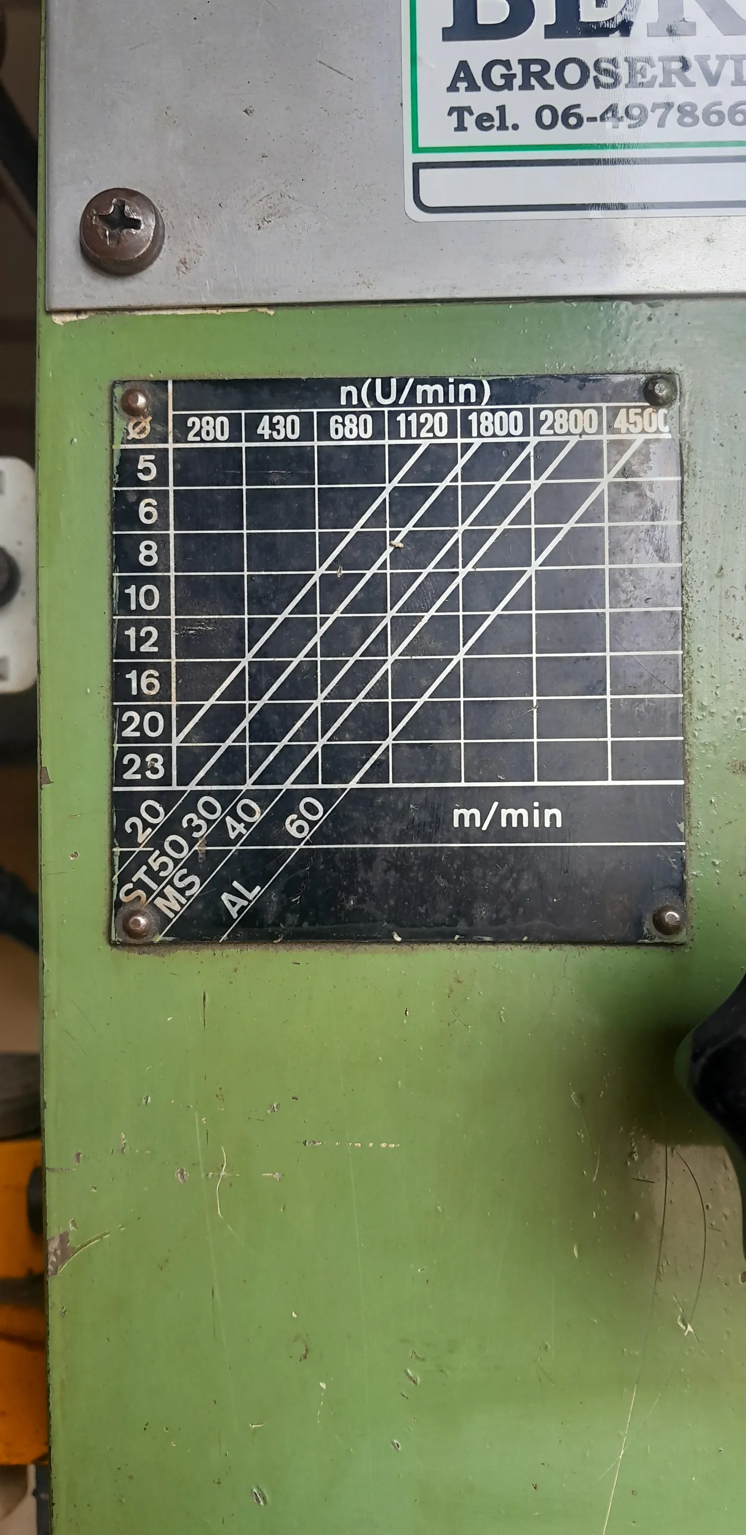 Flott TBZ23L Kolomboormachine - 380V, 5 Snelheden