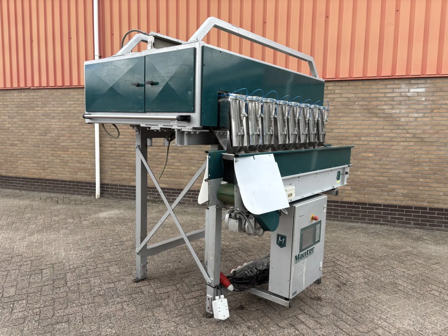 Manter VP-8000 Multihead Weger - 8 Baks Weegoplossing