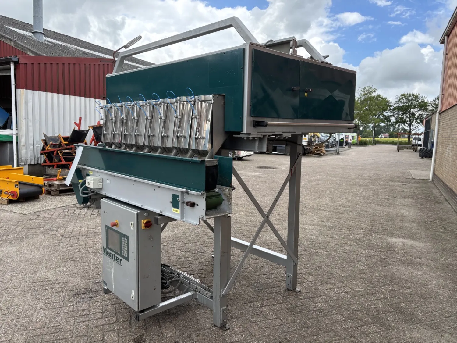 Manter VP-8000 Multihead Weger - 8 Baks Weegoplossing