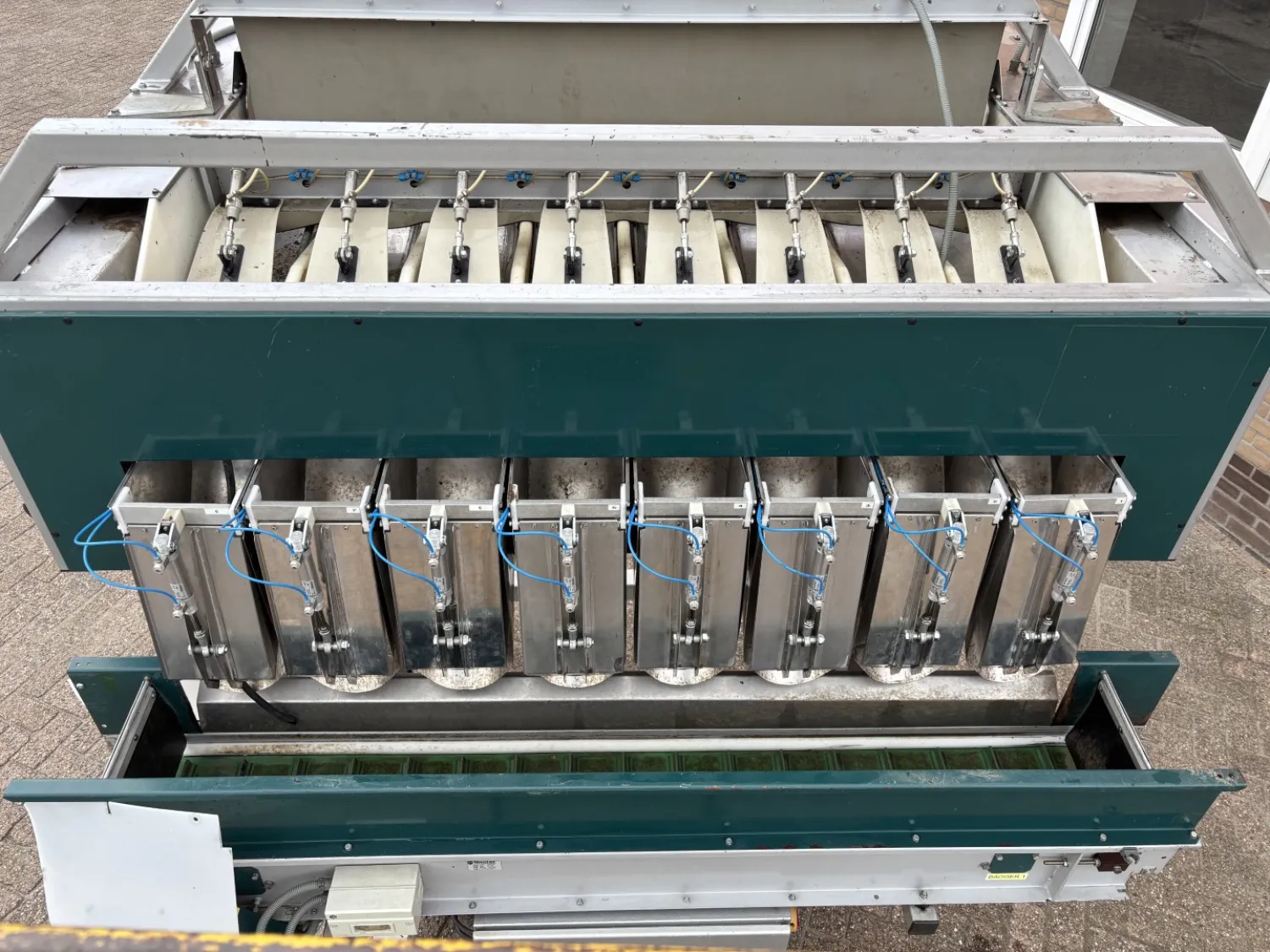 Manter VP-8000 Multihead Weger - 8 Baks Weegoplossing