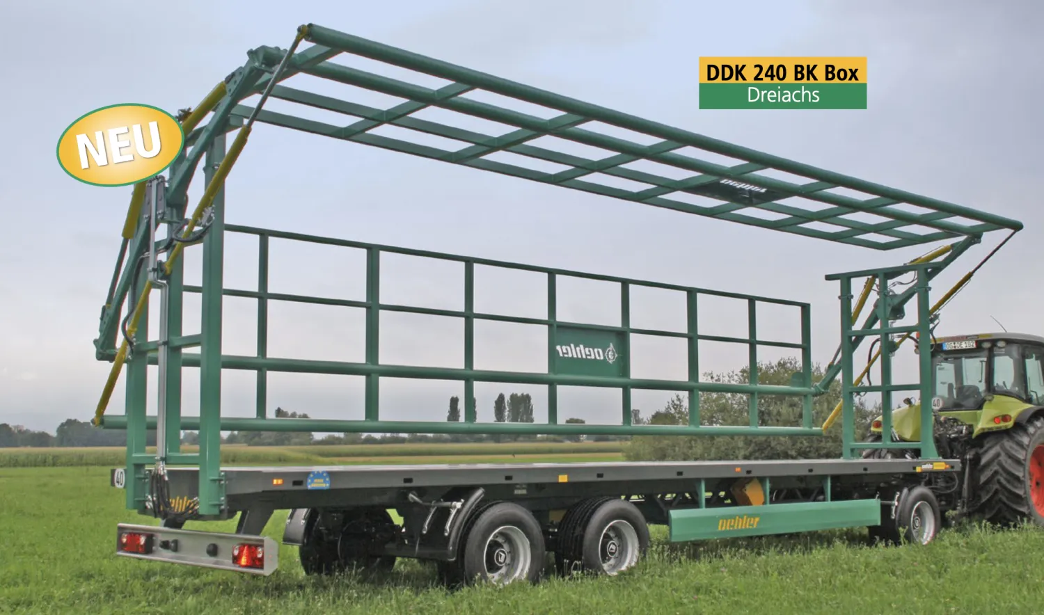 Oehler ZDK 180 BK: Fruitkisten Transport Oplossing