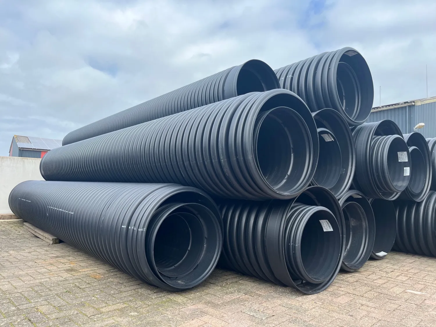 Duikerbuis / Ribbelbuis kopen - Diverse diameters direct leverbaar