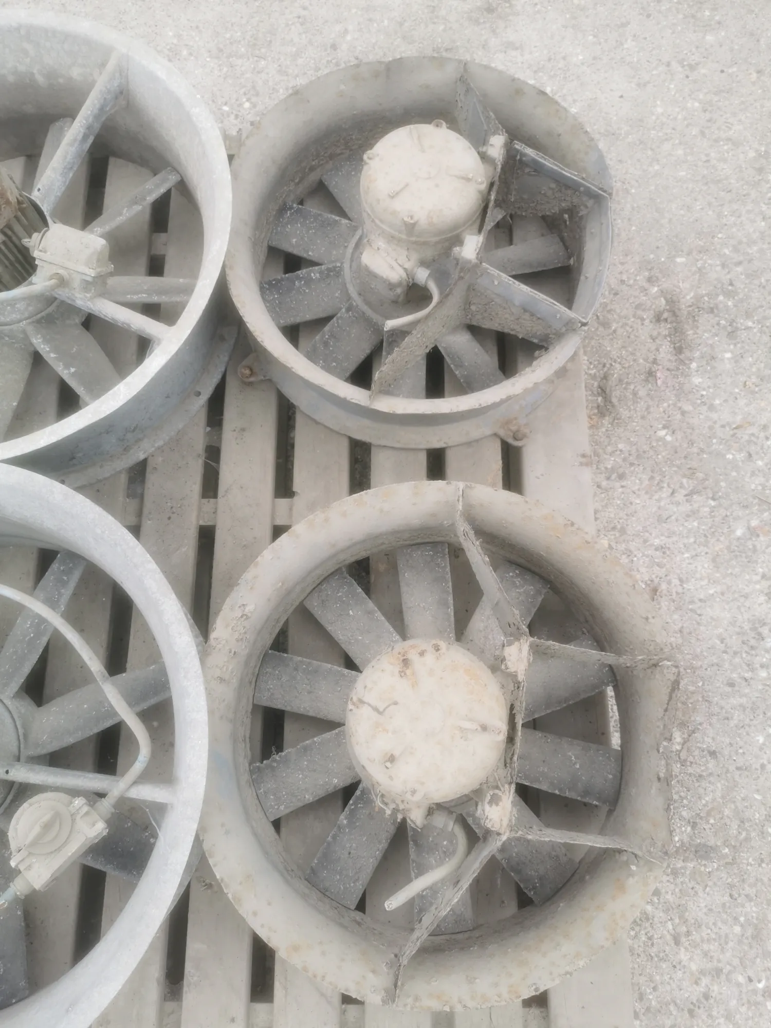 Ventilatoren - 1,1 kW & 0,75 kW - Te koop