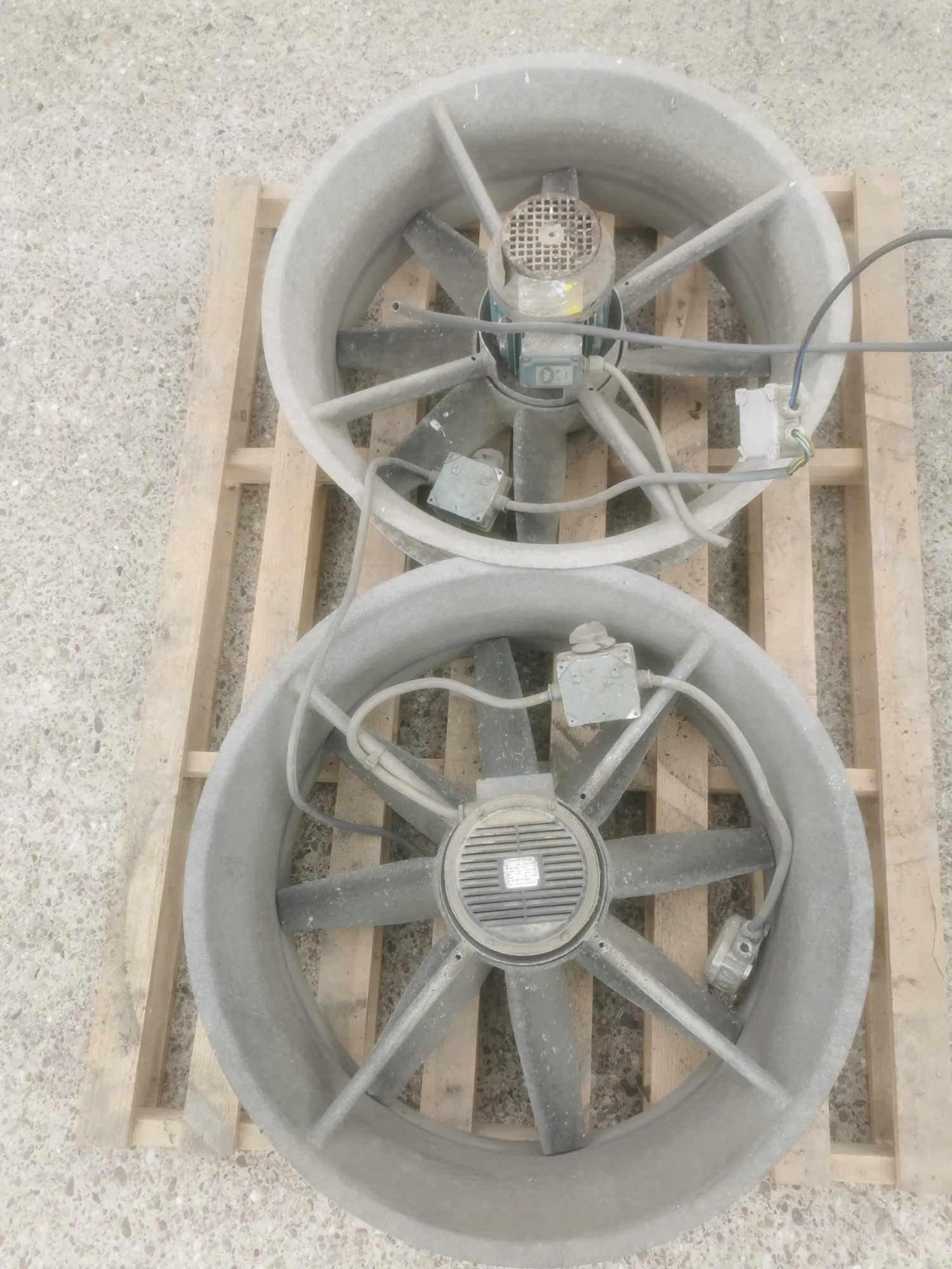 Ventilatoren - 1,1 kW & 0,75 kW - Te koop