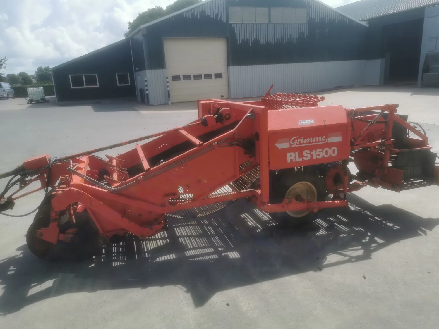 Grimme RLS1500 Voorraadrooier | Zeefmatten & Hydraulische Vlakstelling